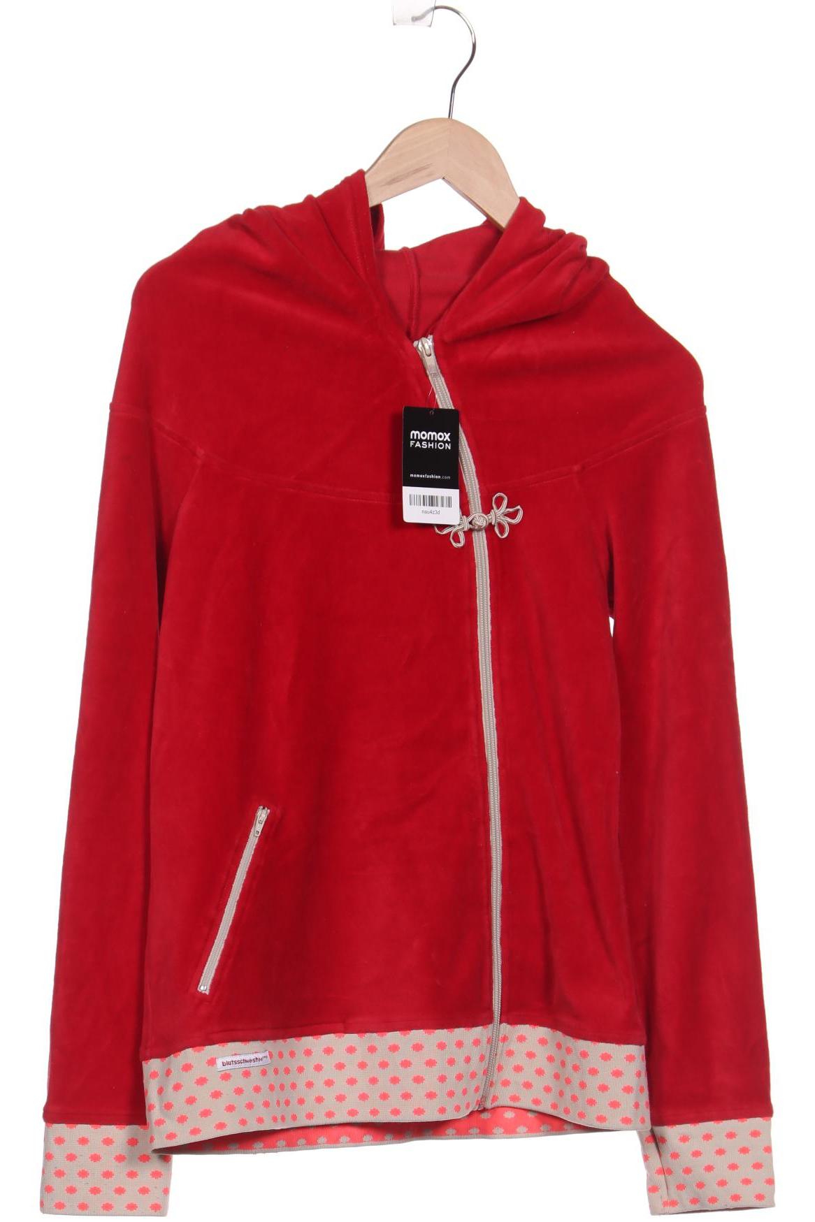 

Blutsgeschwister Damen Kapuzenpullover, rot