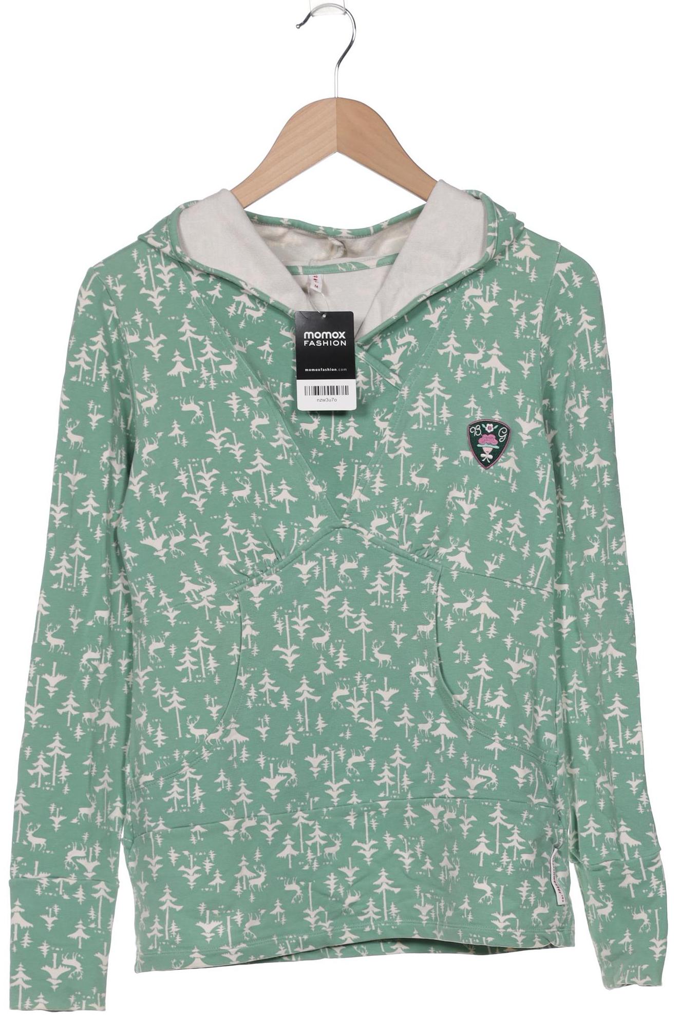 

Blutsgeschwister Damen Kapuzenpullover, grün, Gr. 38
