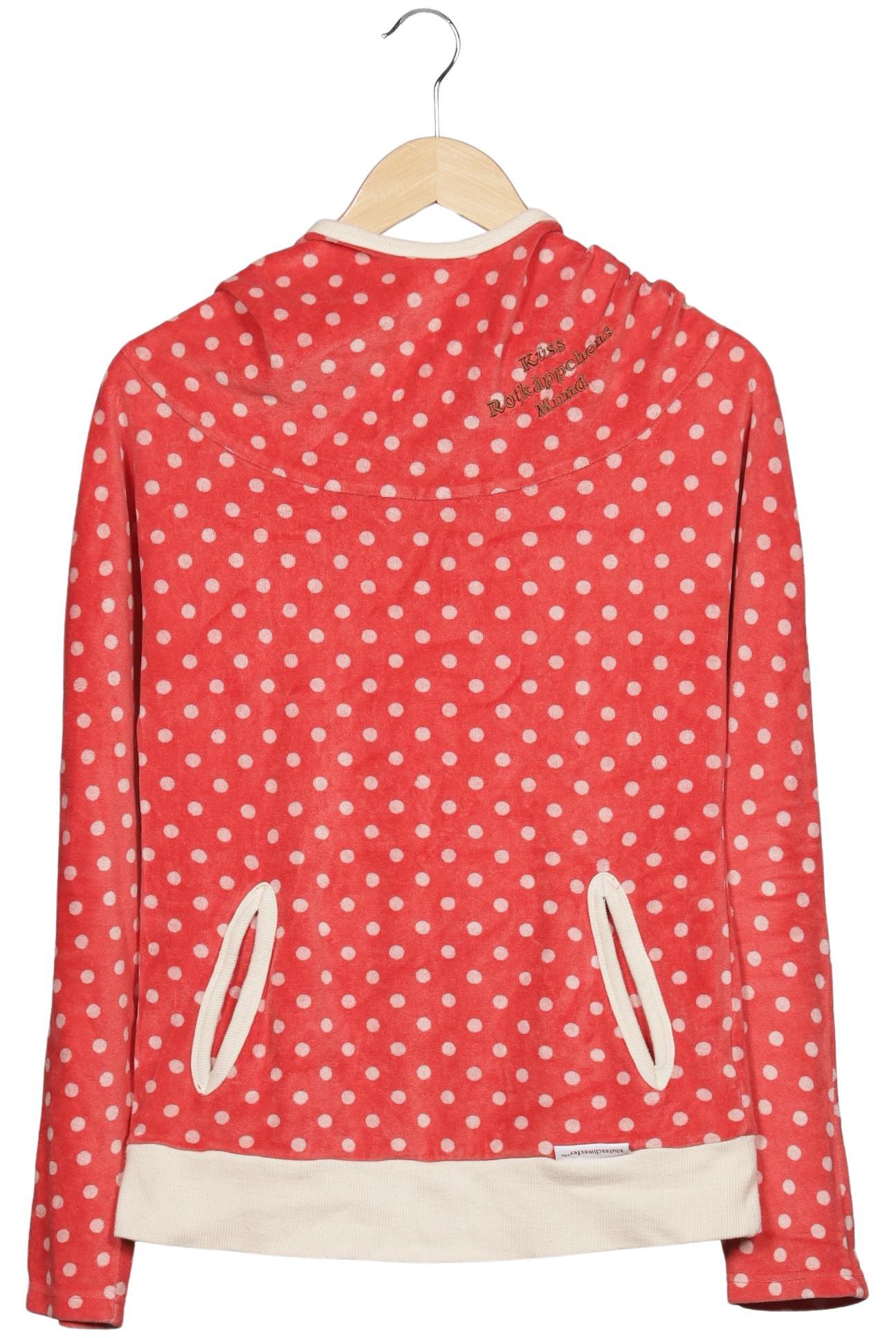 

Blutsgeschwister Damen Kapuzenpullover, rot, Gr. 36