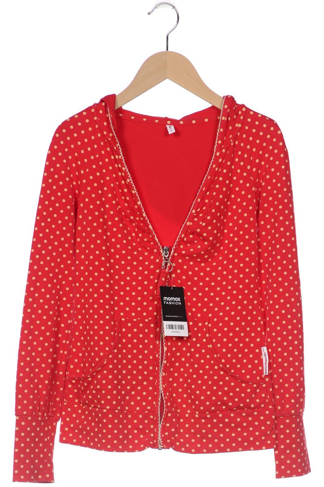 

Blutsgeschwister Damen Kapuzenpullover, rot