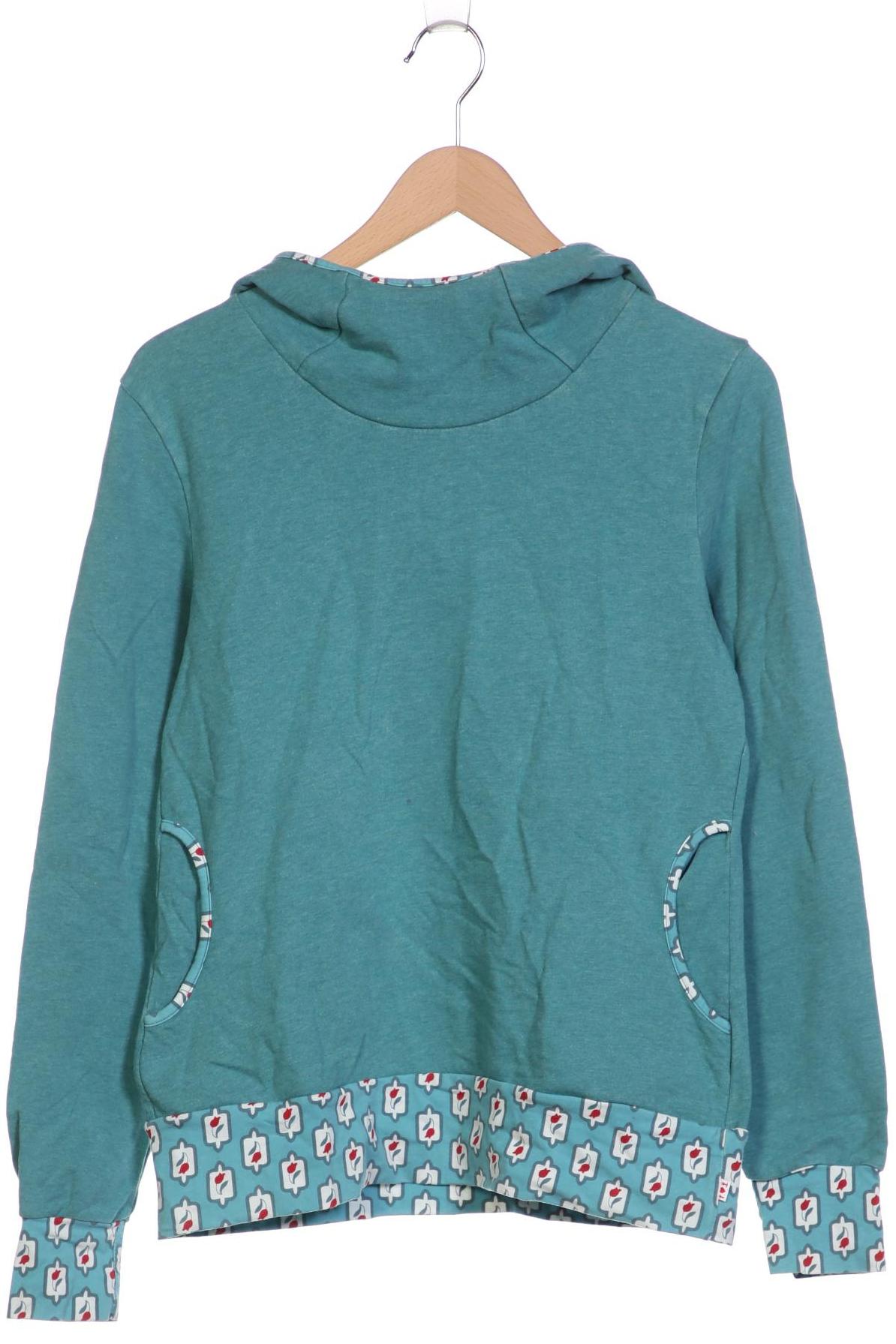 

Blutsgeschwister Damen Kapuzenpullover, türkis, Gr. 42
