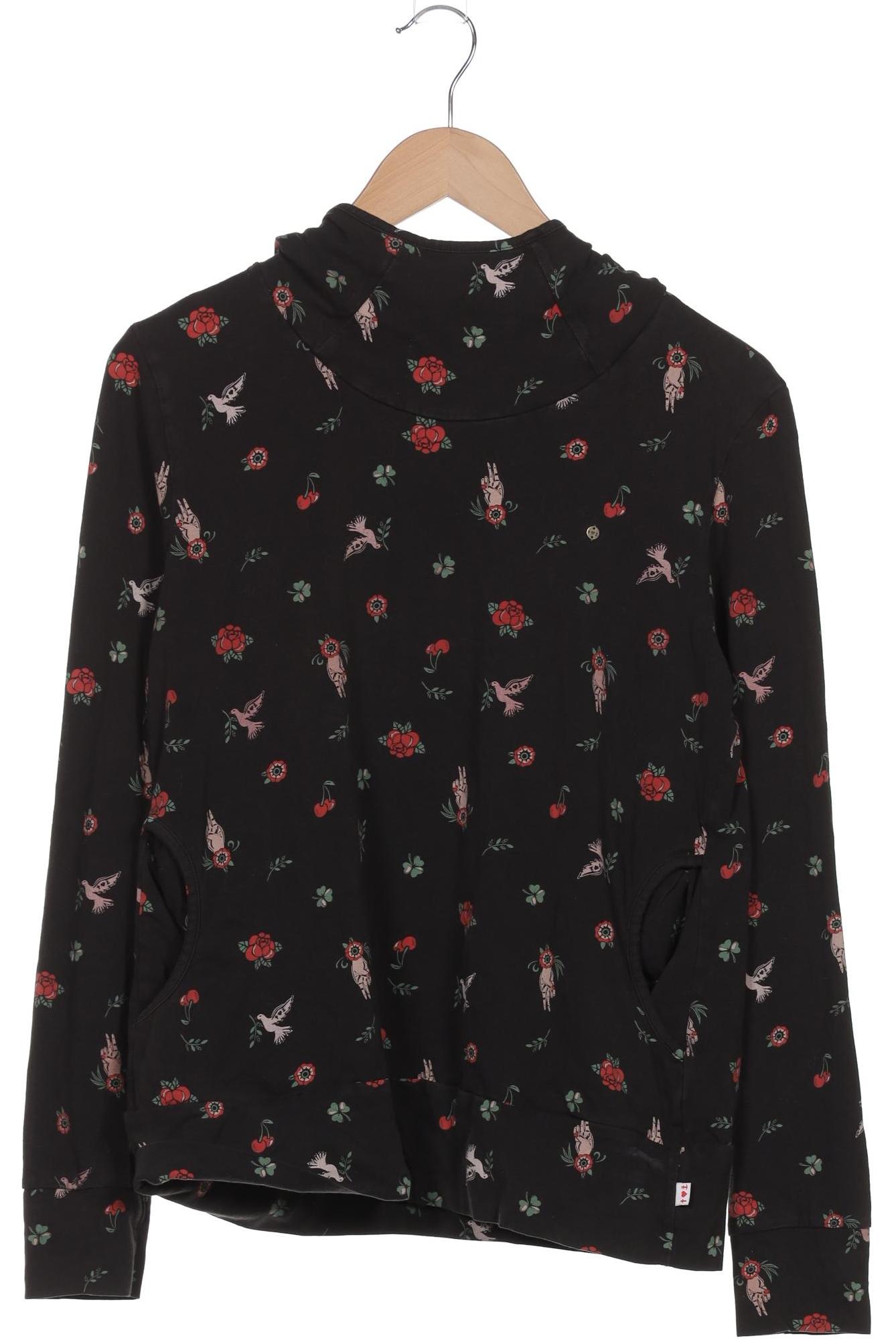 

Blutsgeschwister Damen Kapuzenpullover, schwarz, Gr. 44