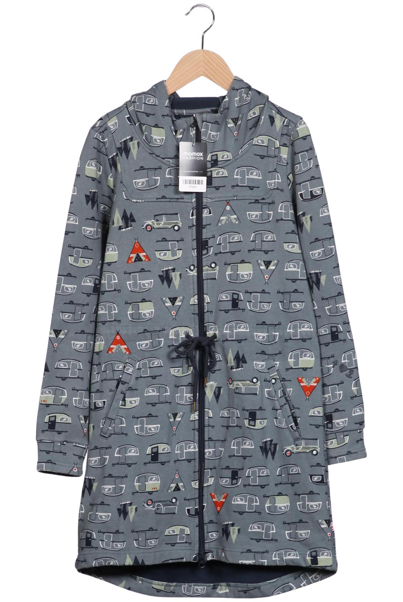 

Blutsgeschwister Damen Kapuzenpullover, grau, Gr. 38