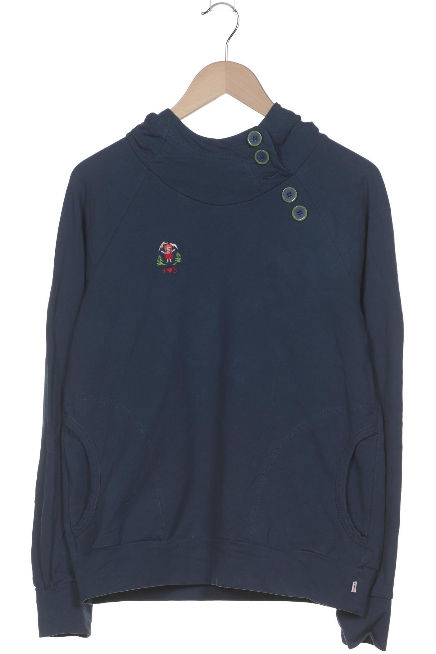 

Blutsgeschwister Damen Kapuzenpullover, marineblau, Gr. 44