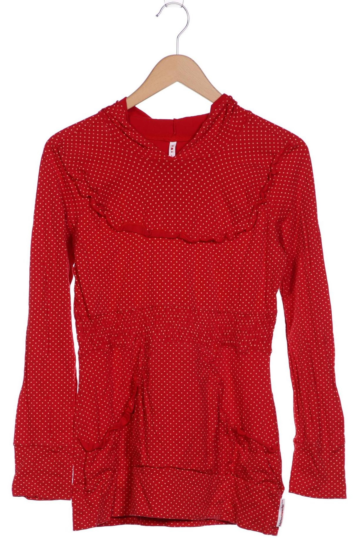 

Blutsgeschwister Damen Kapuzenpullover, rot