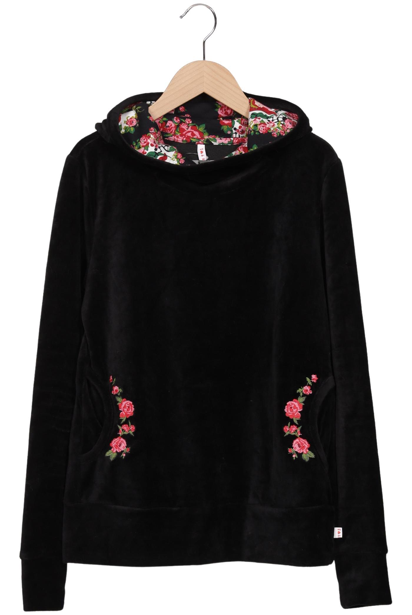 

Blutsgeschwister Damen Kapuzenpullover, schwarz, Gr. 38