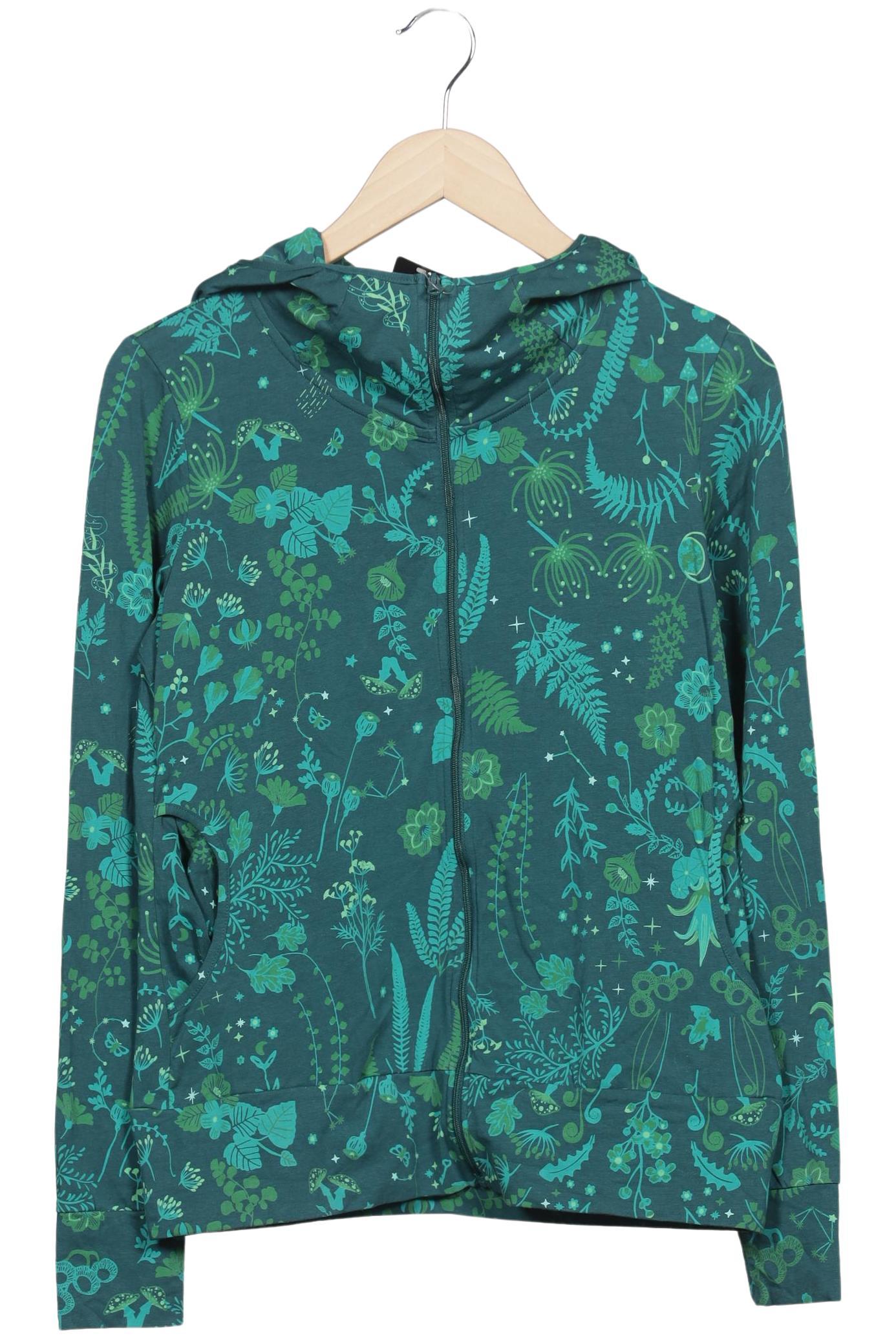 

Blutsgeschwister Damen Kapuzenpullover, grün, Gr. 38