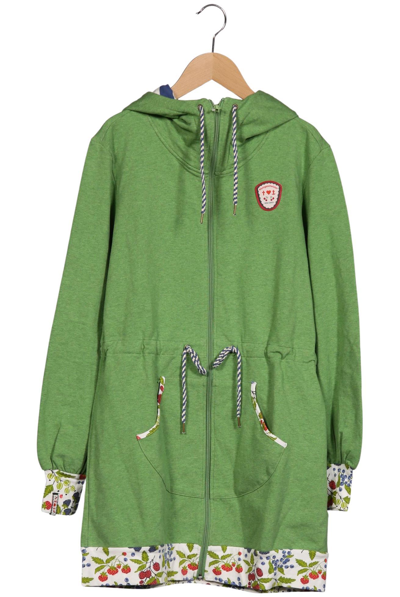 

Blutsgeschwister Damen Kapuzenpullover, grün, Gr. 38