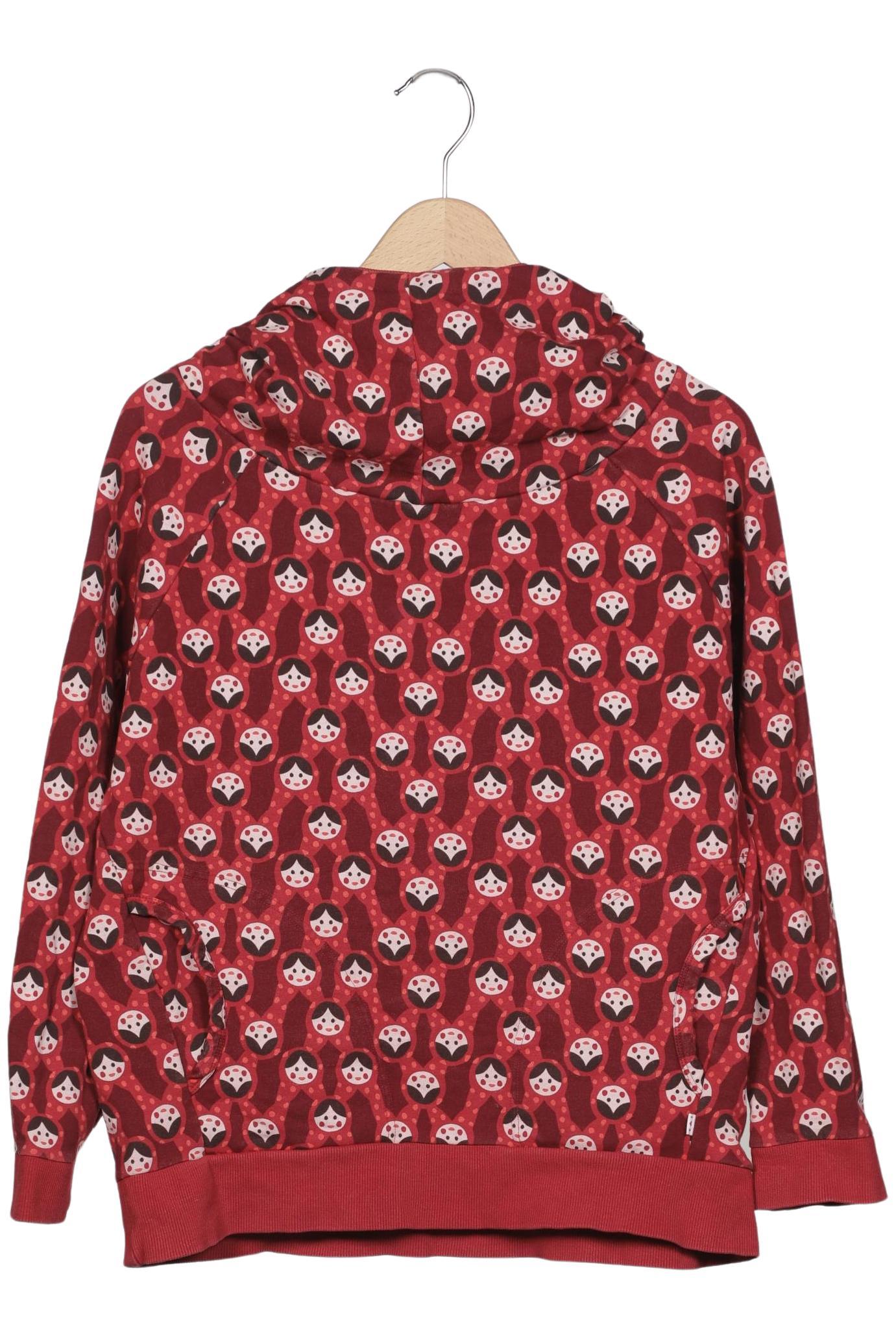 

Blutsgeschwister Damen Kapuzenpullover, rot, Gr. 34