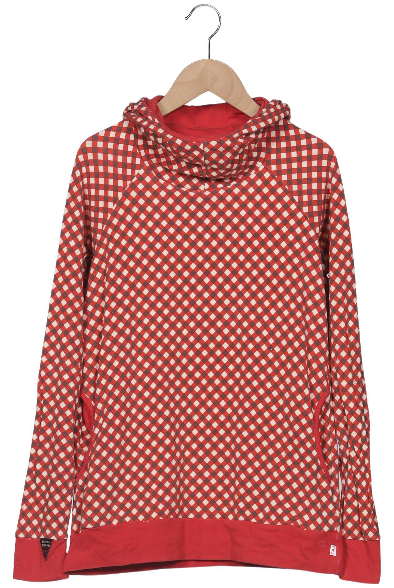 

Blutsgeschwister Damen Kapuzenpullover, rot, Gr. 36