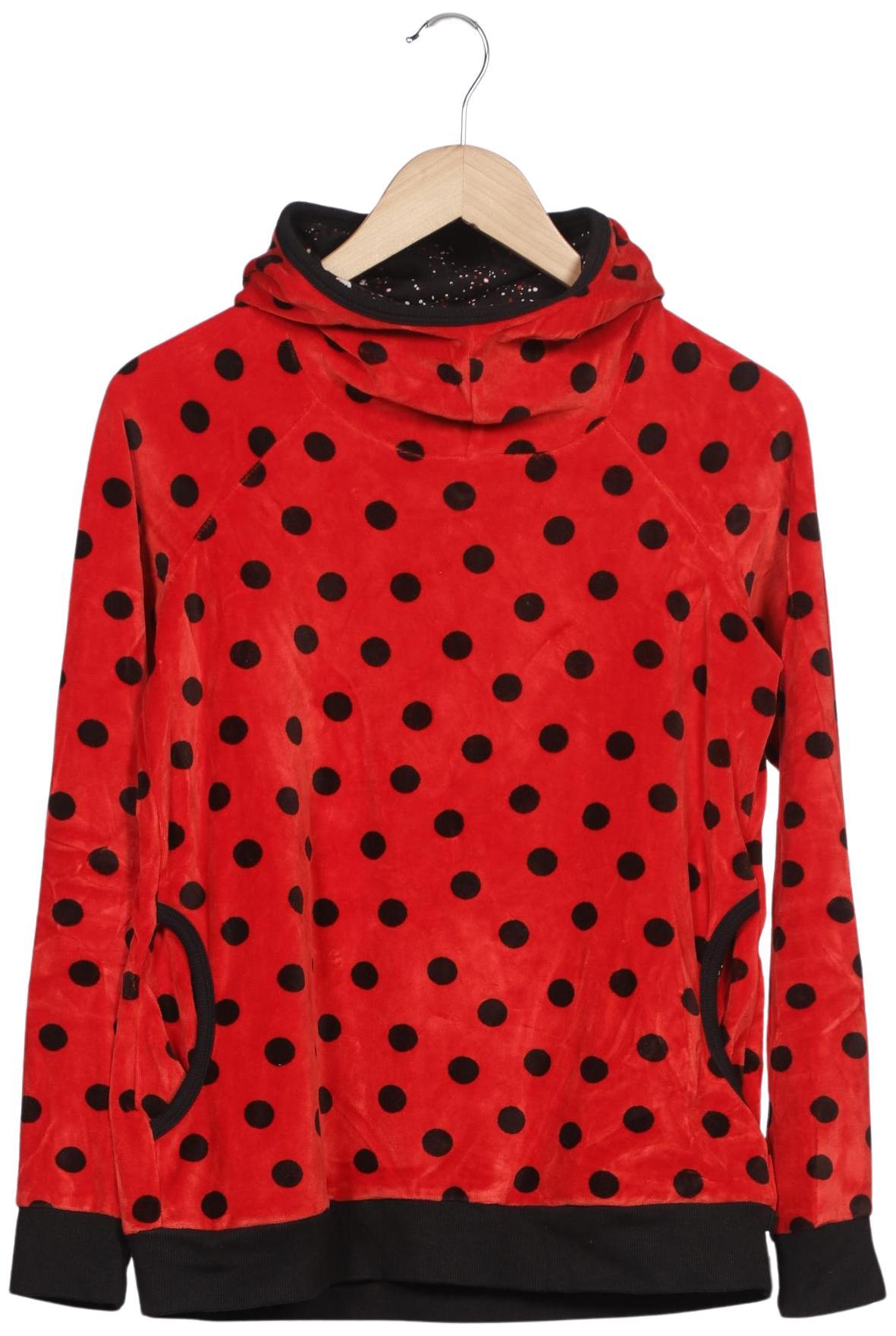 

Blutsgeschwister Damen Kapuzenpullover, rot, Gr. 36