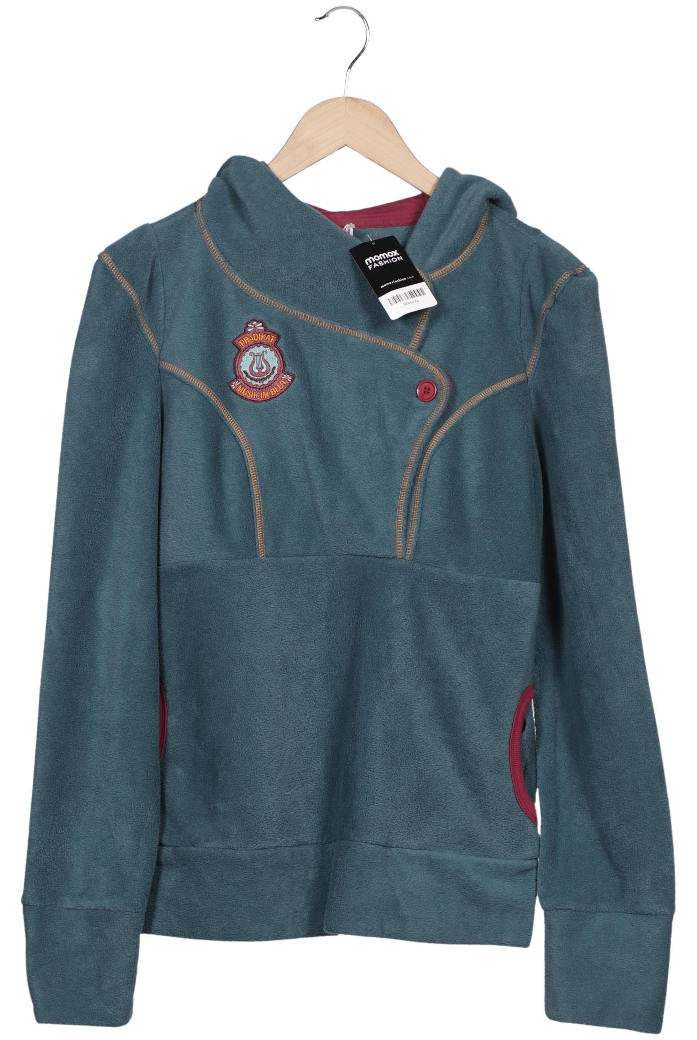 

Blutsgeschwister Damen Kapuzenpullover, türkis, Gr. 44