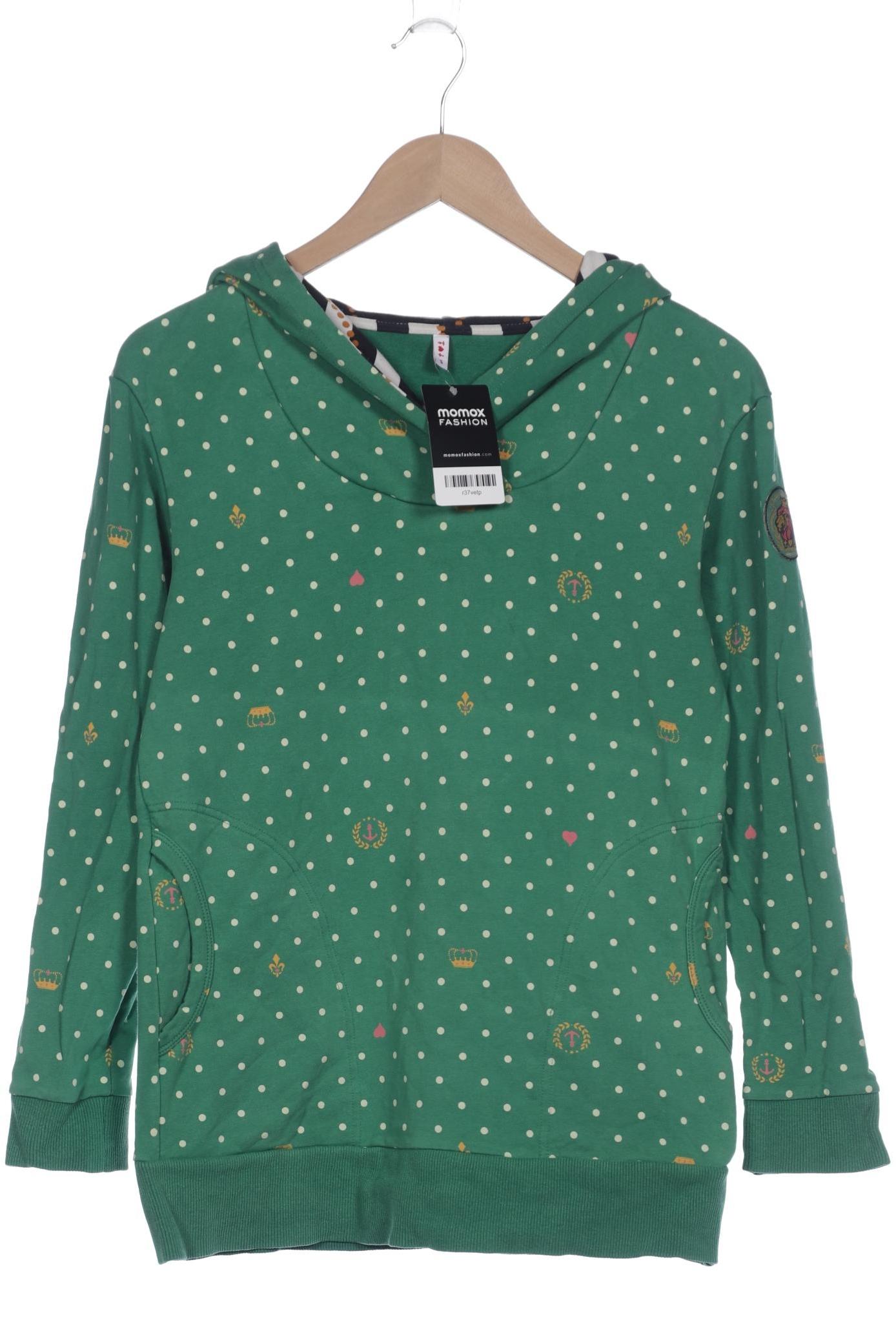 

Blutsgeschwister Damen Kapuzenpullover, grün, Gr. 36