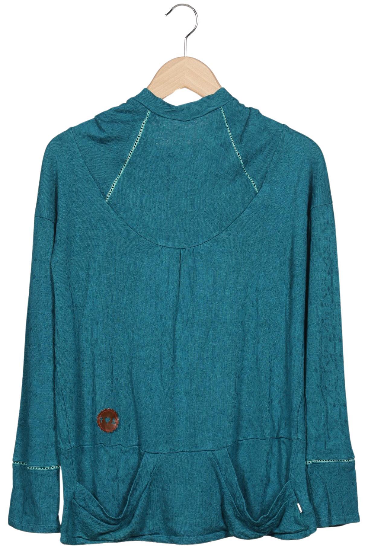 

Blutsgeschwister Damen Kapuzenpullover, türkis, Gr. 44