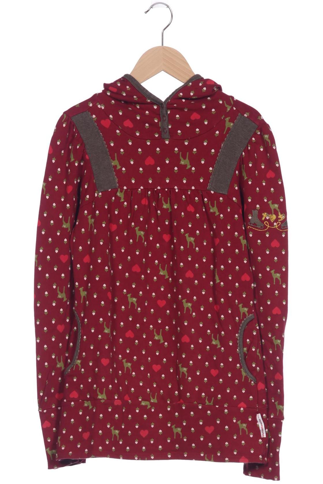 

Blutsgeschwister Damen Kapuzenpullover, bordeaux, Gr. 36