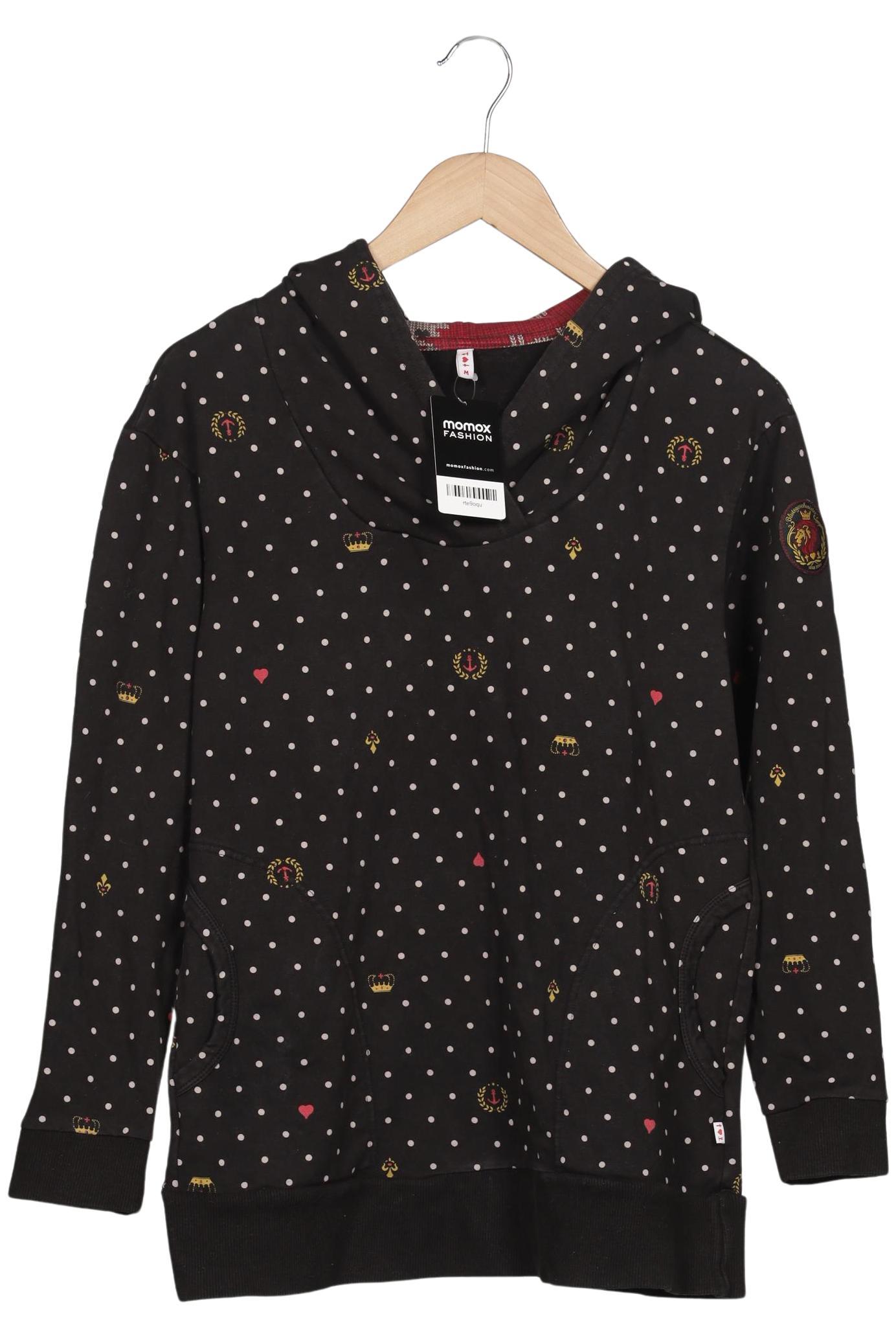 

Blutsgeschwister Damen Kapuzenpullover, schwarz, Gr. 38