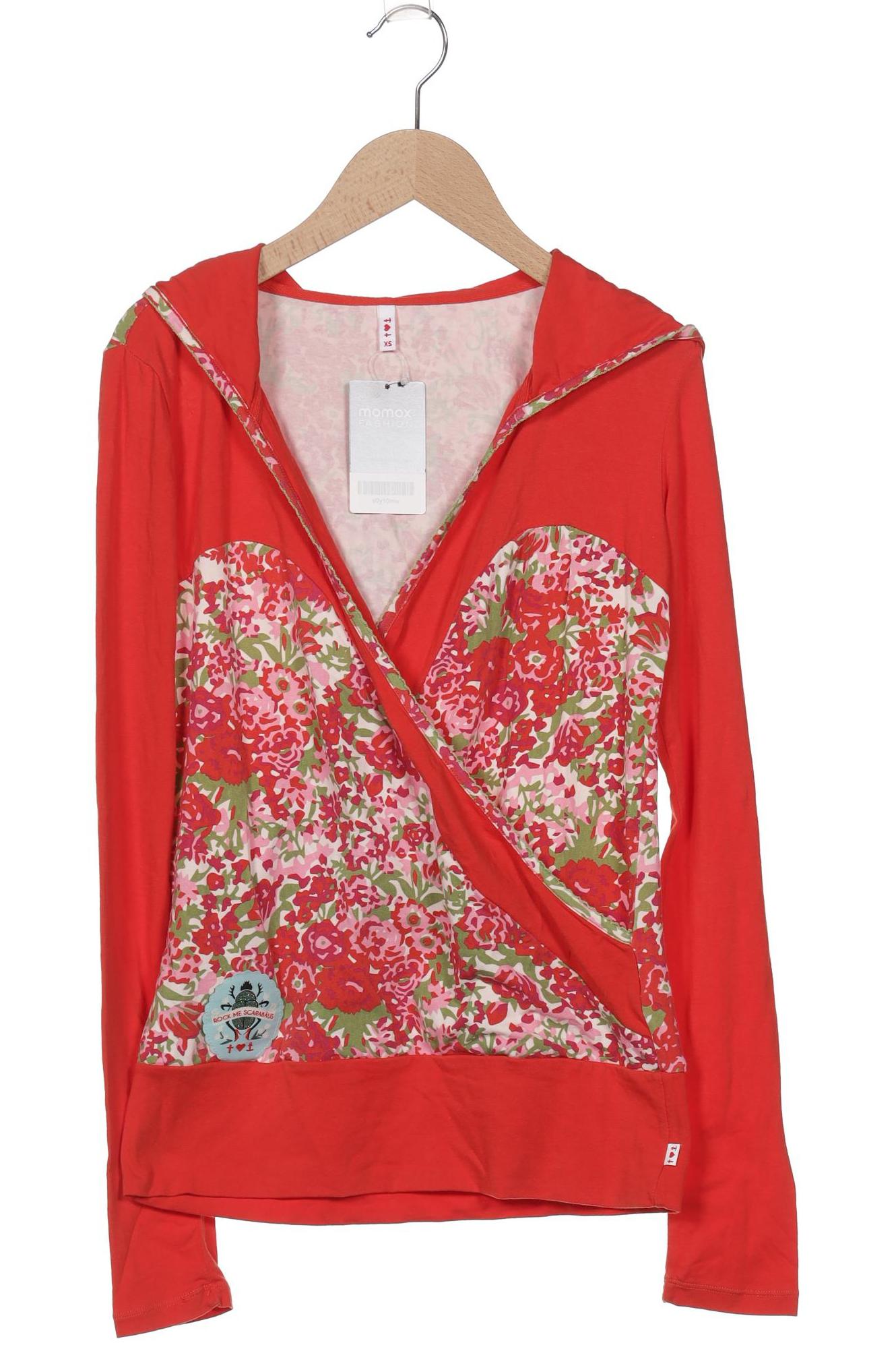 

Blutsgeschwister Damen Kapuzenpullover, rot, Gr. 34