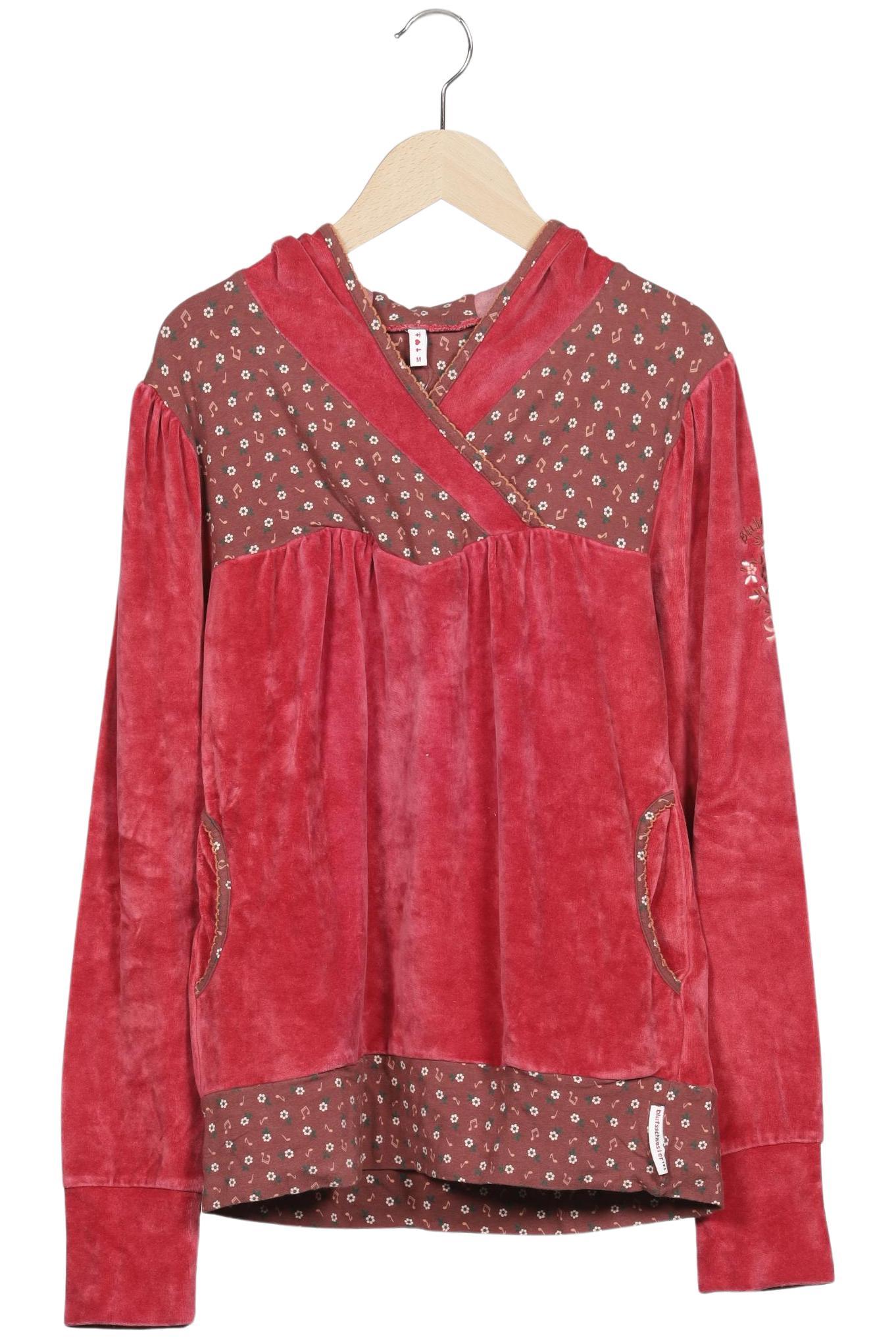 

Blutsgeschwister Damen Kapuzenpullover, rot, Gr. 38