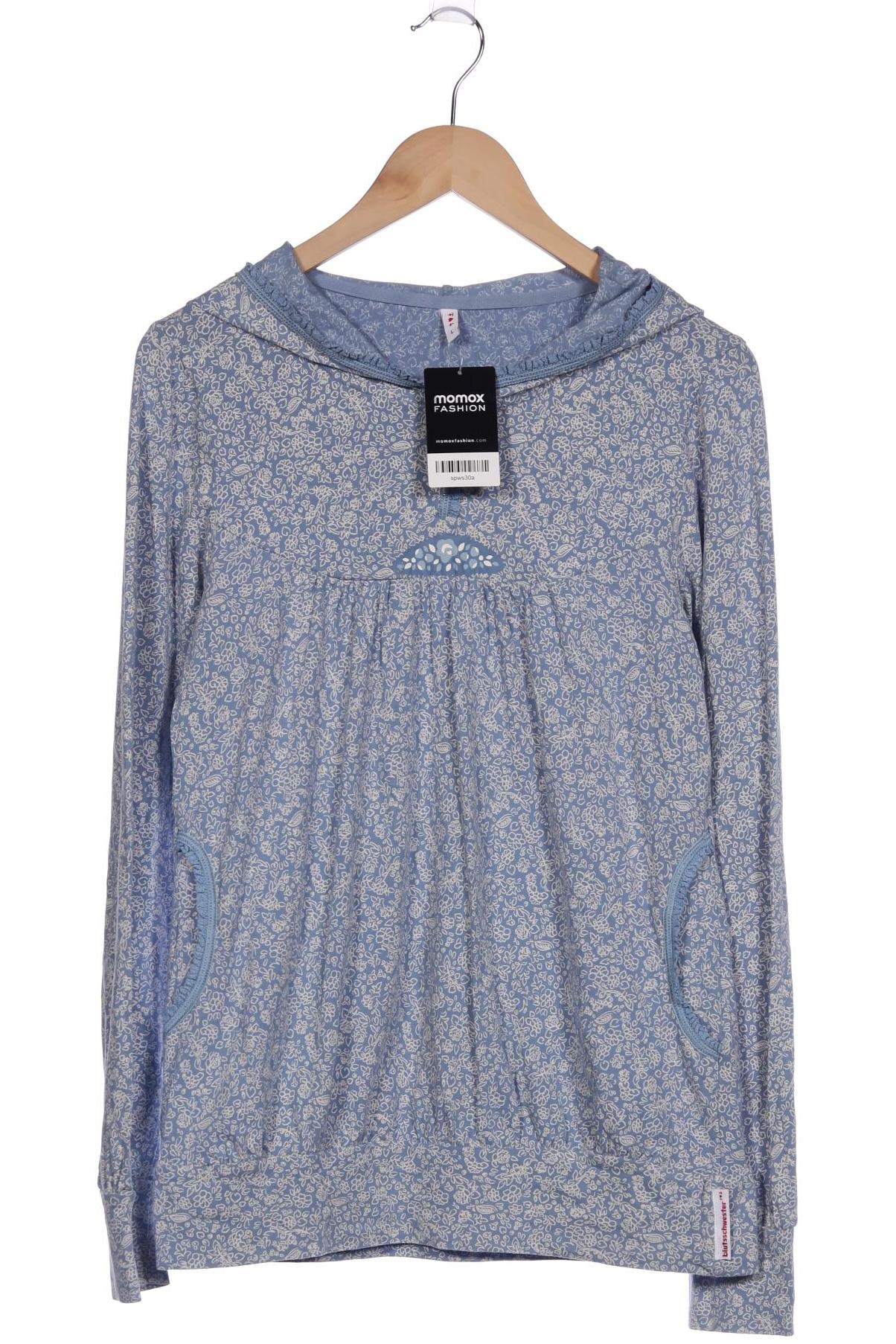 

Blutsgeschwister Damen Kapuzenpullover, hellblau