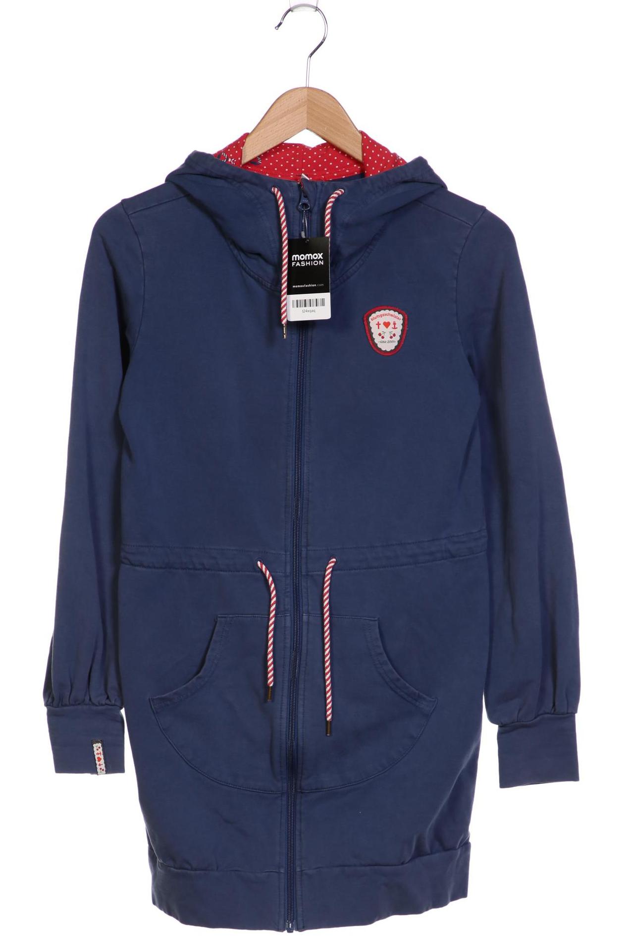 

Blutsgeschwister Damen Kapuzenpullover, marineblau, Gr. 34