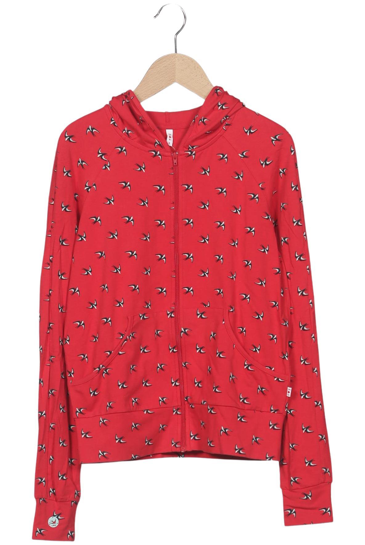 

Blutsgeschwister Damen Kapuzenpullover, rot, Gr. 36