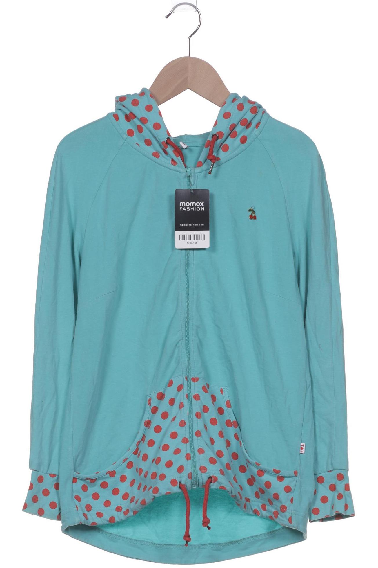 

Blutsgeschwister Damen Kapuzenpullover, türkis, Gr. 38