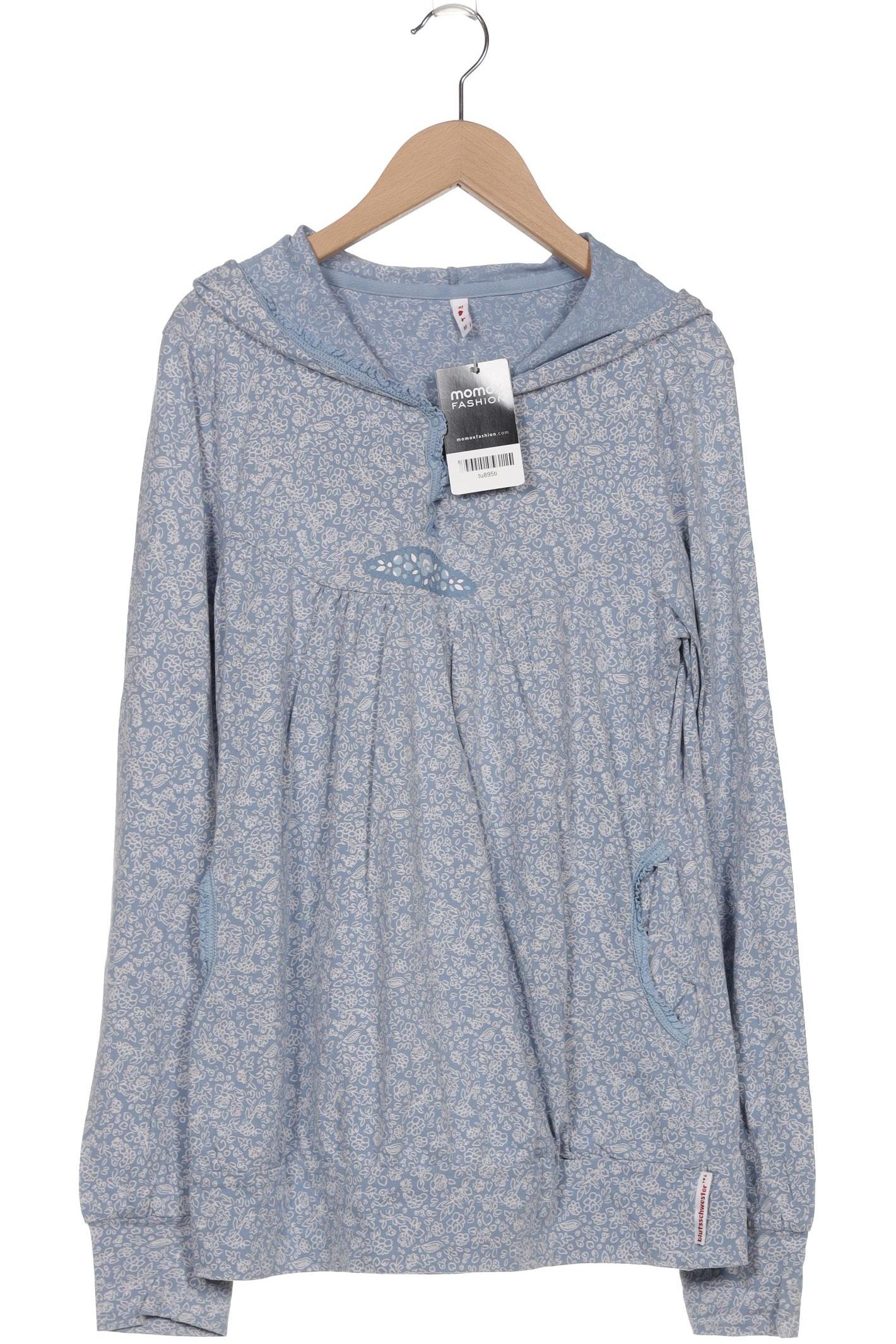 

Blutsgeschwister Damen Kapuzenpullover, hellblau, Gr. 38