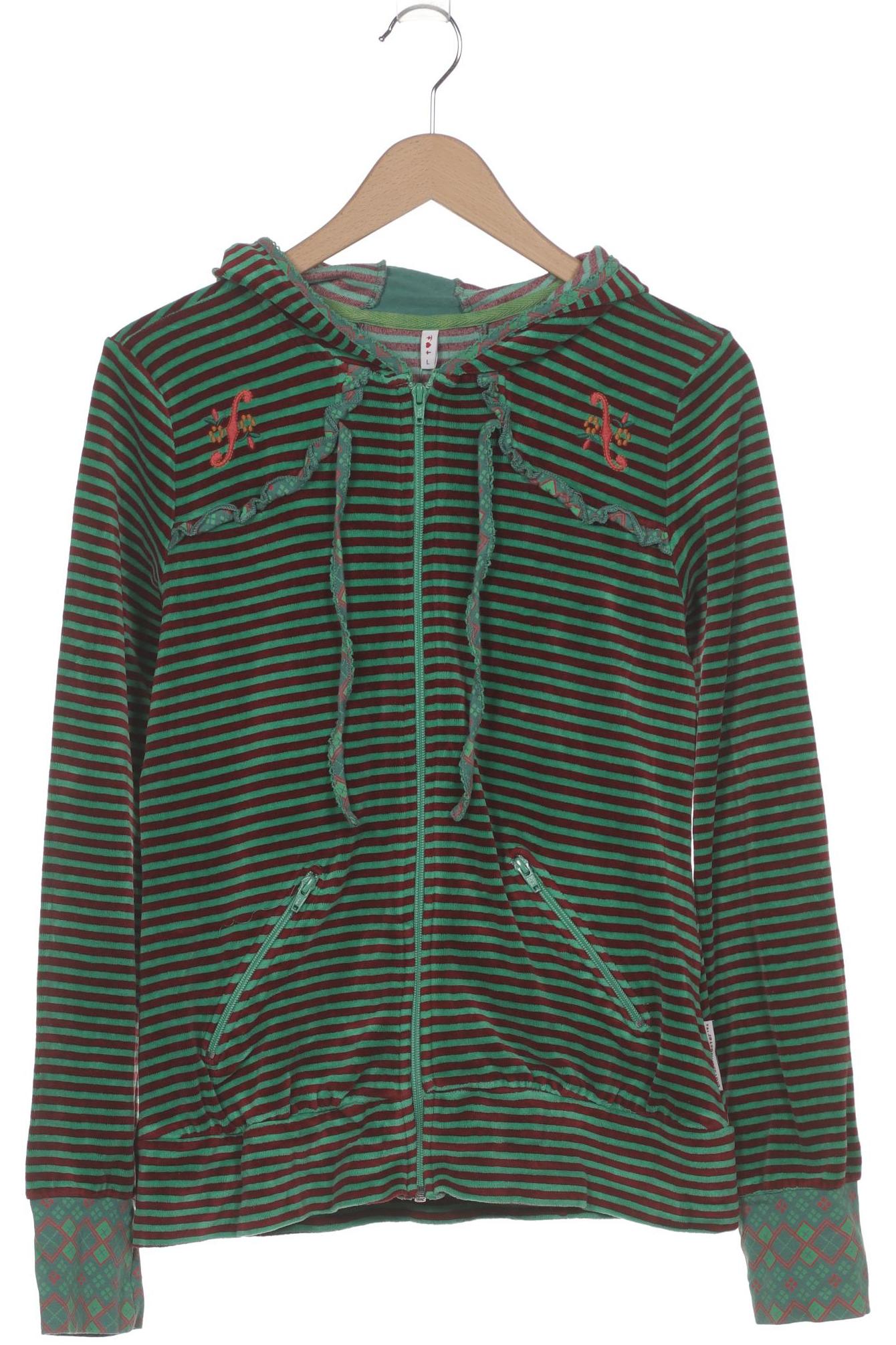 

Blutsgeschwister Damen Kapuzenpullover, grün, Gr. 42
