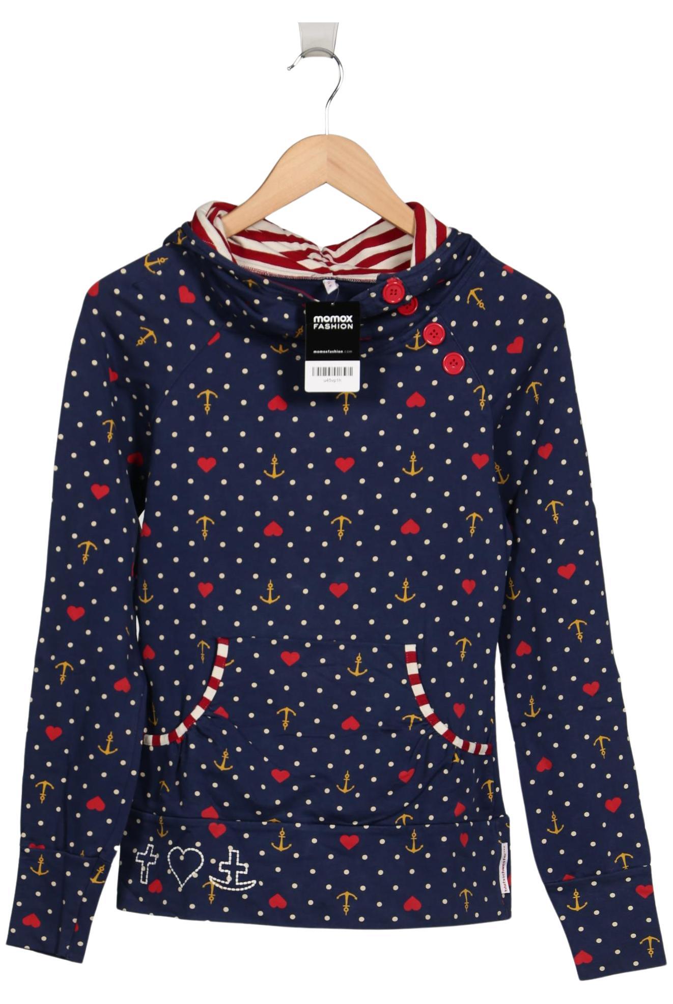 

Blutsgeschwister Damen Kapuzenpullover, marineblau, Gr. 36