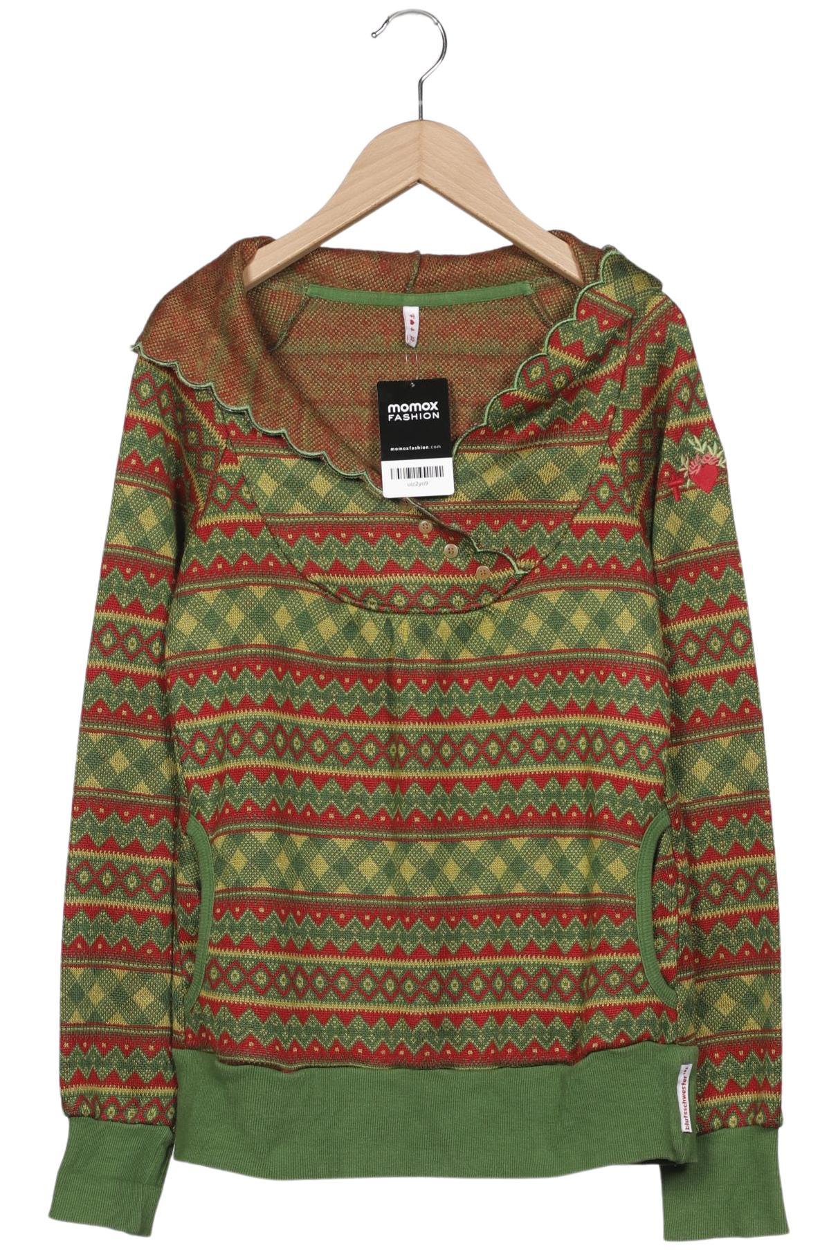 

Blutsgeschwister Damen Kapuzenpullover, grün, Gr. 34