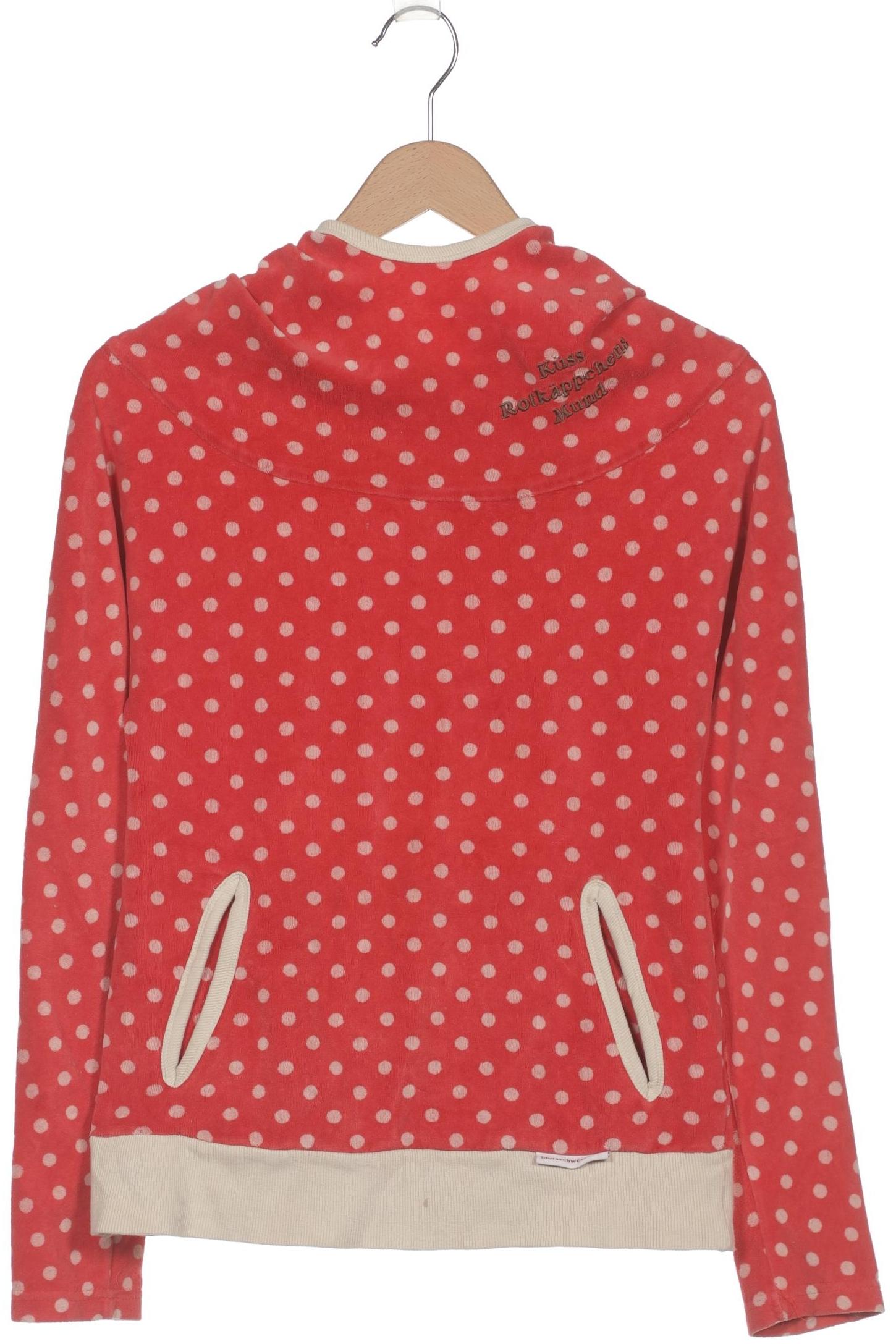 

Blutsgeschwister Damen Kapuzenpullover, rot, Gr. 36