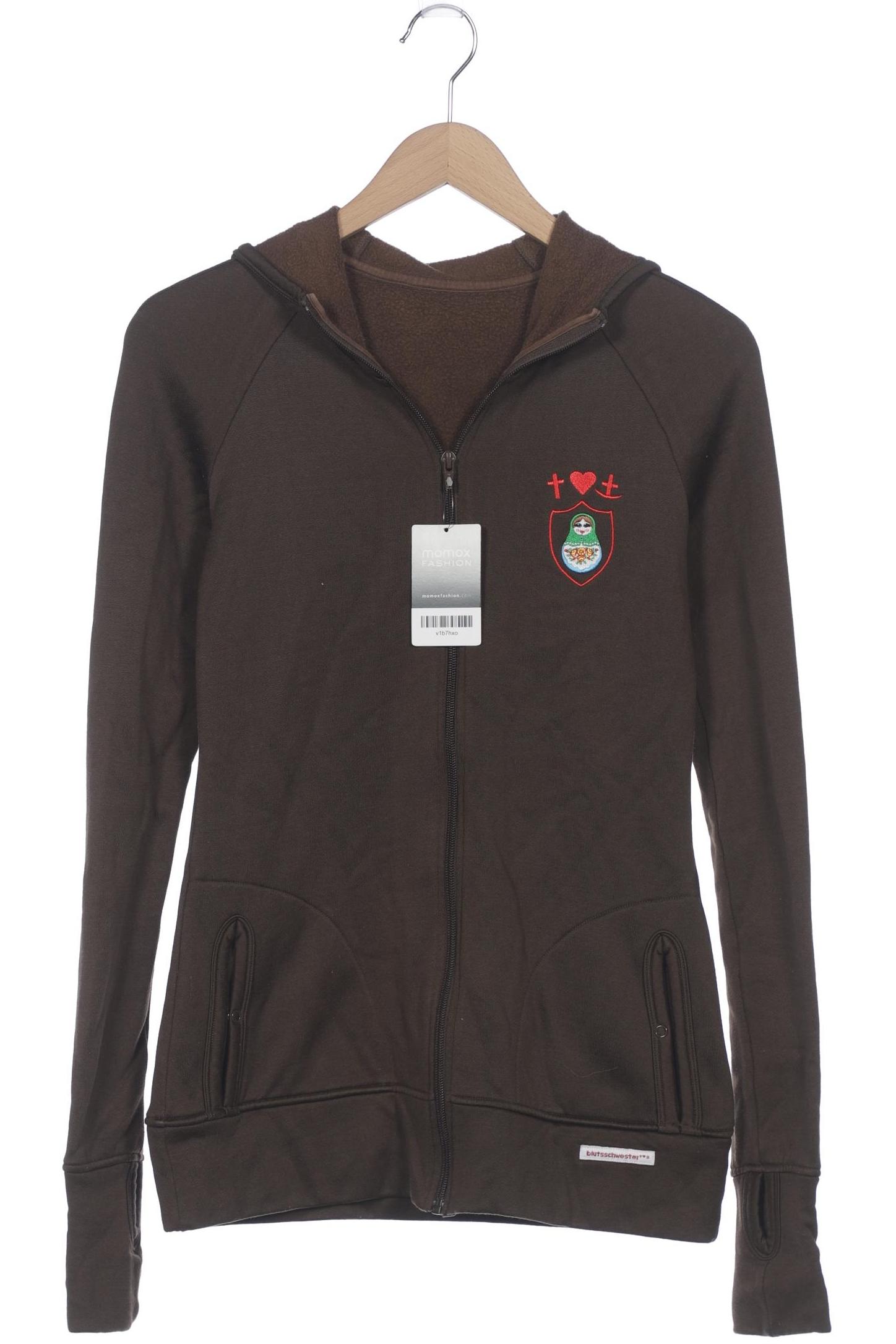 

Blutsgeschwister Damen Kapuzenpullover, braun, Gr. 36