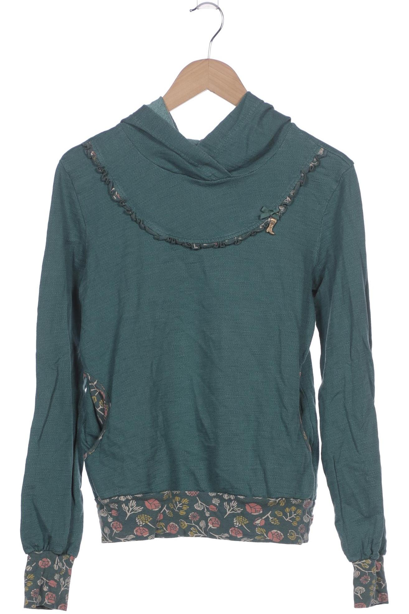 

Blutsgeschwister Damen Kapuzenpullover, türkis, Gr. 38