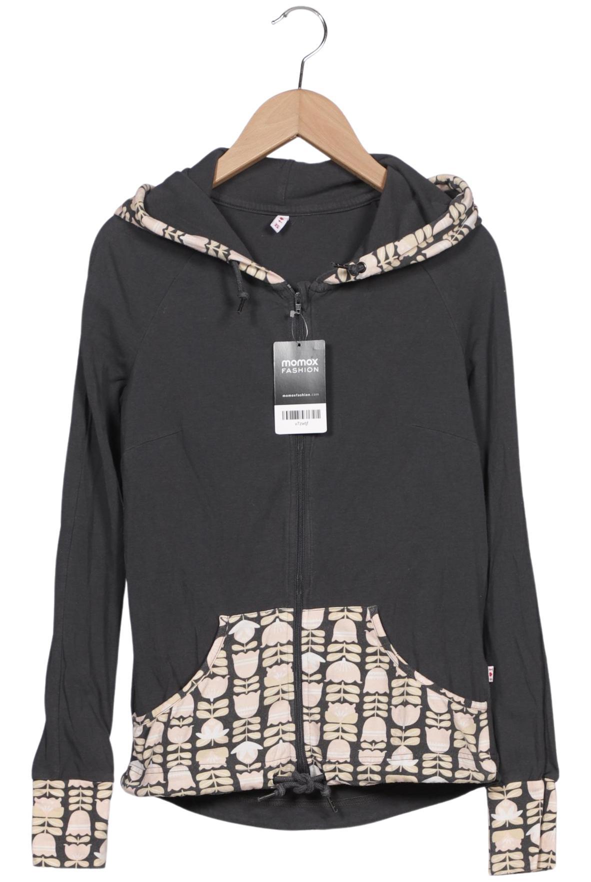 

Blutsgeschwister Damen Kapuzenpullover, grau, Gr. 34
