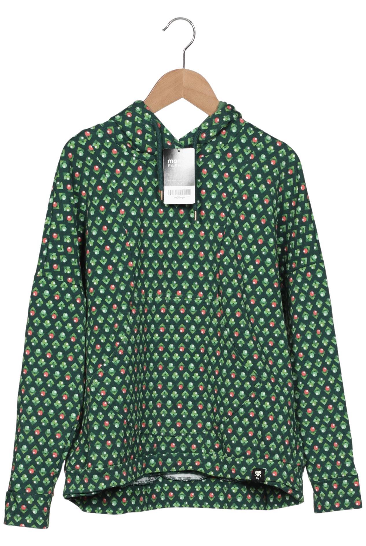 

Blutsgeschwister Damen Kapuzenpullover, grün, Gr. 36