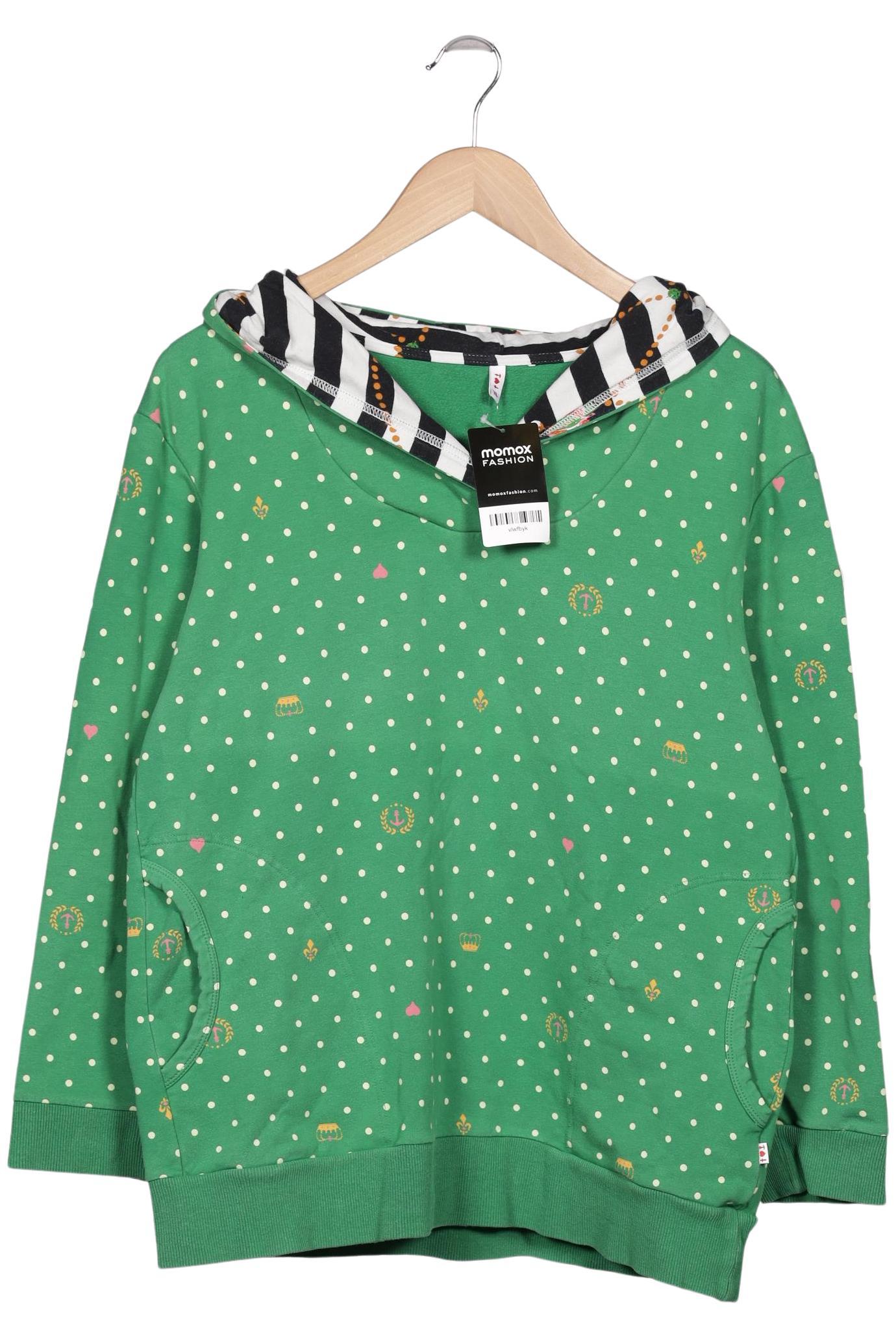 

Blutsgeschwister Damen Kapuzenpullover, grün, Gr. 44