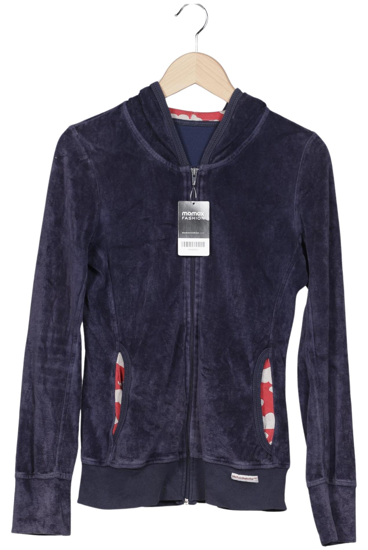 

Blutsgeschwister Damen Kapuzenpullover, marineblau, Gr. 38