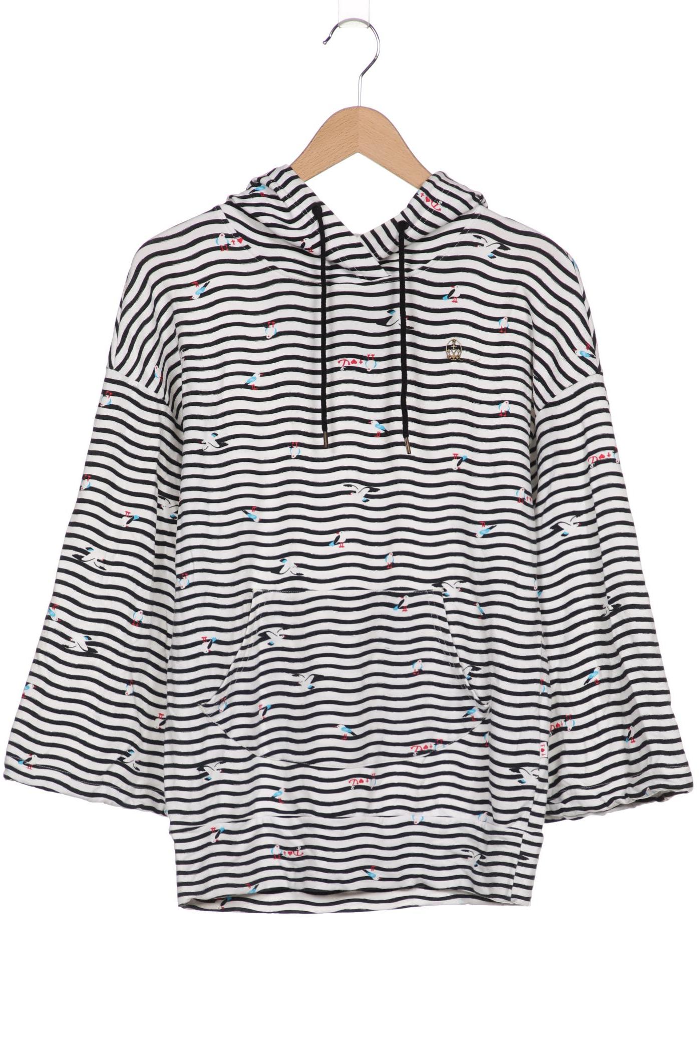 

Blutsgeschwister Damen Kapuzenpullover, weiß, Gr. 38