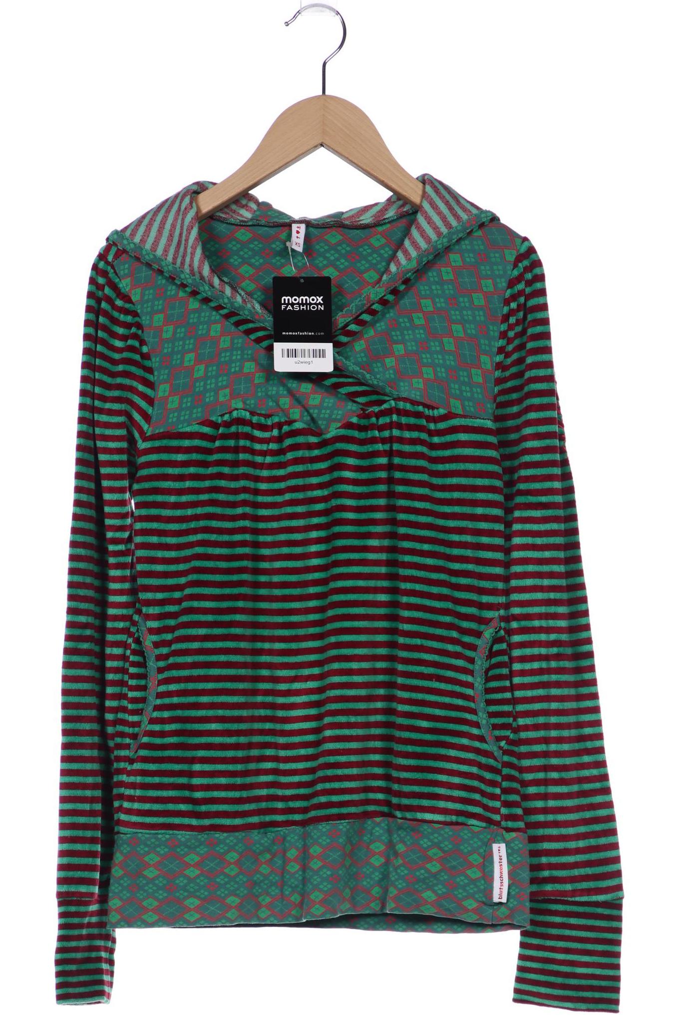 

Blutsgeschwister Damen Kapuzenpullover, grün, Gr. 34