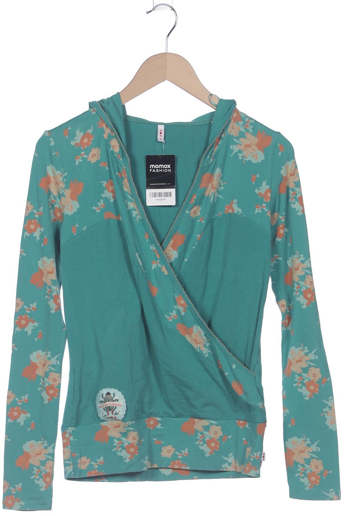 

Blutsgeschwister Damen Kapuzenpullover, türkis, Gr. 36