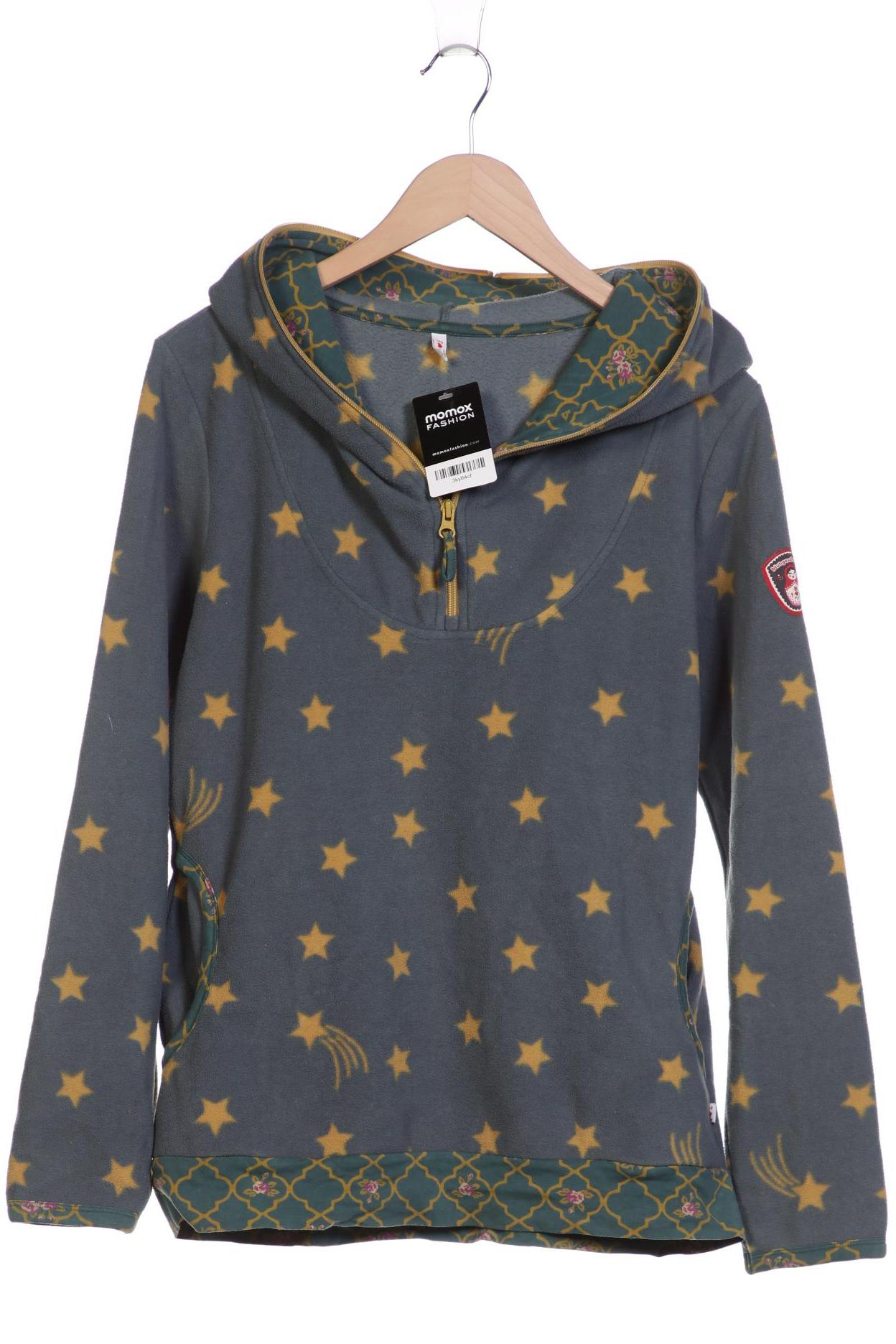

Blutsgeschwister Damen Kapuzenpullover, türkis, Gr. 38