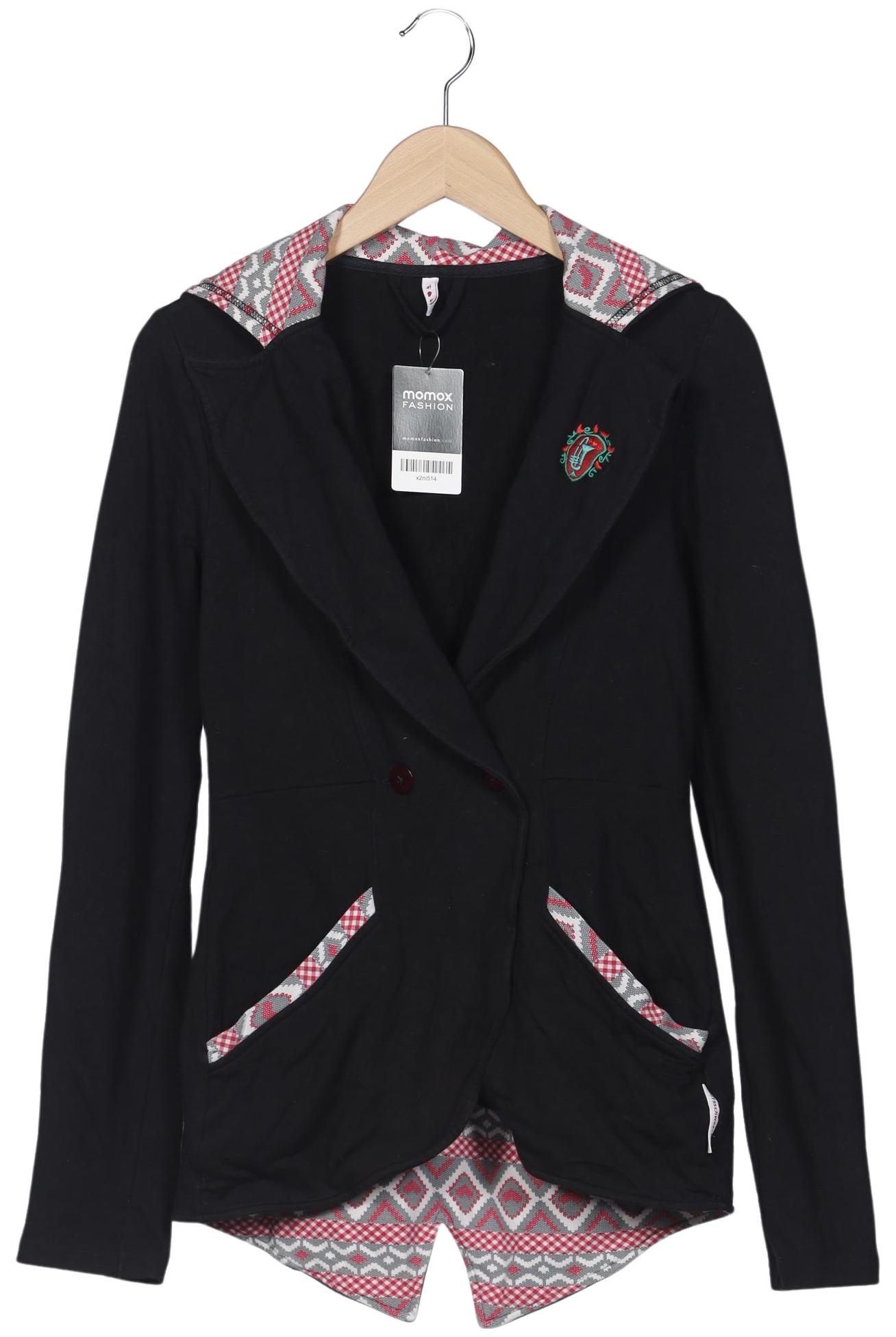 

Blutsgeschwister Damen Kapuzenpullover, schwarz, Gr. 36