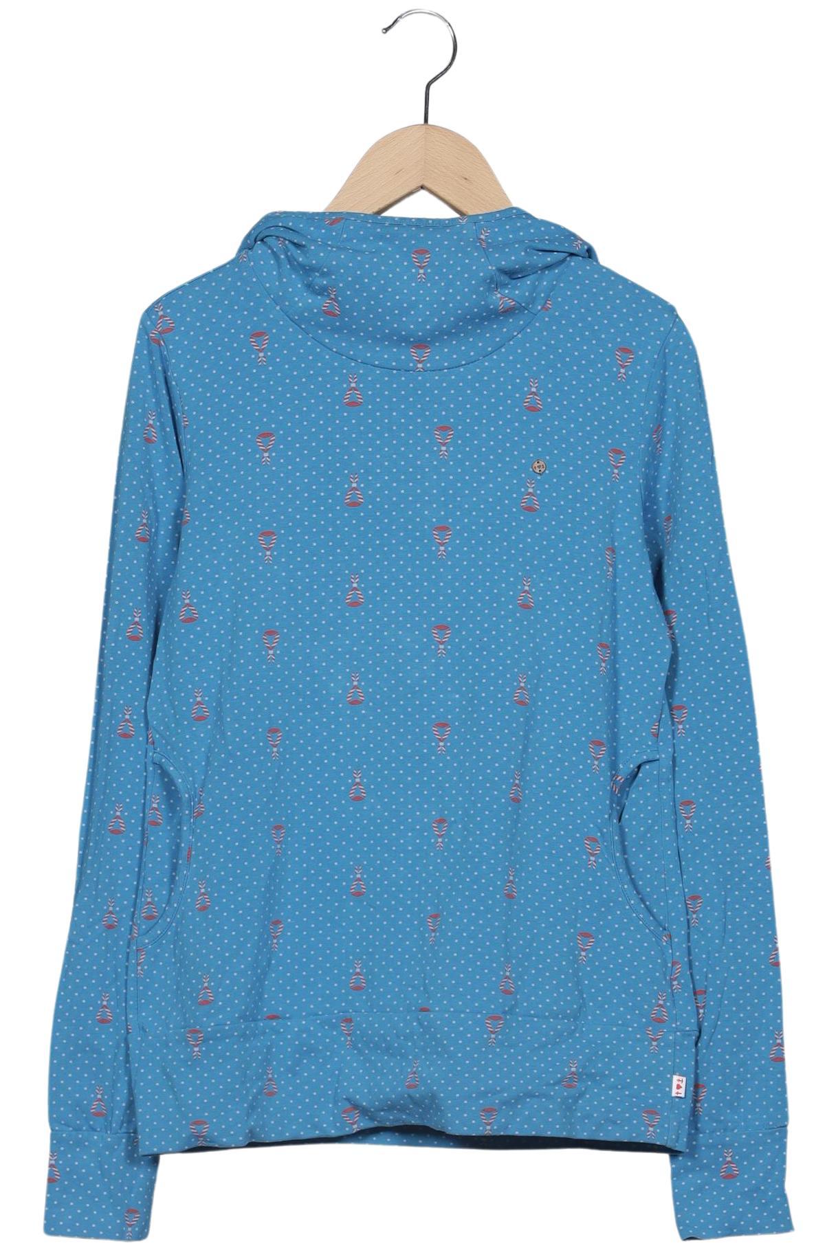 

Blutsgeschwister Damen Kapuzenpullover, blau, Gr. 36