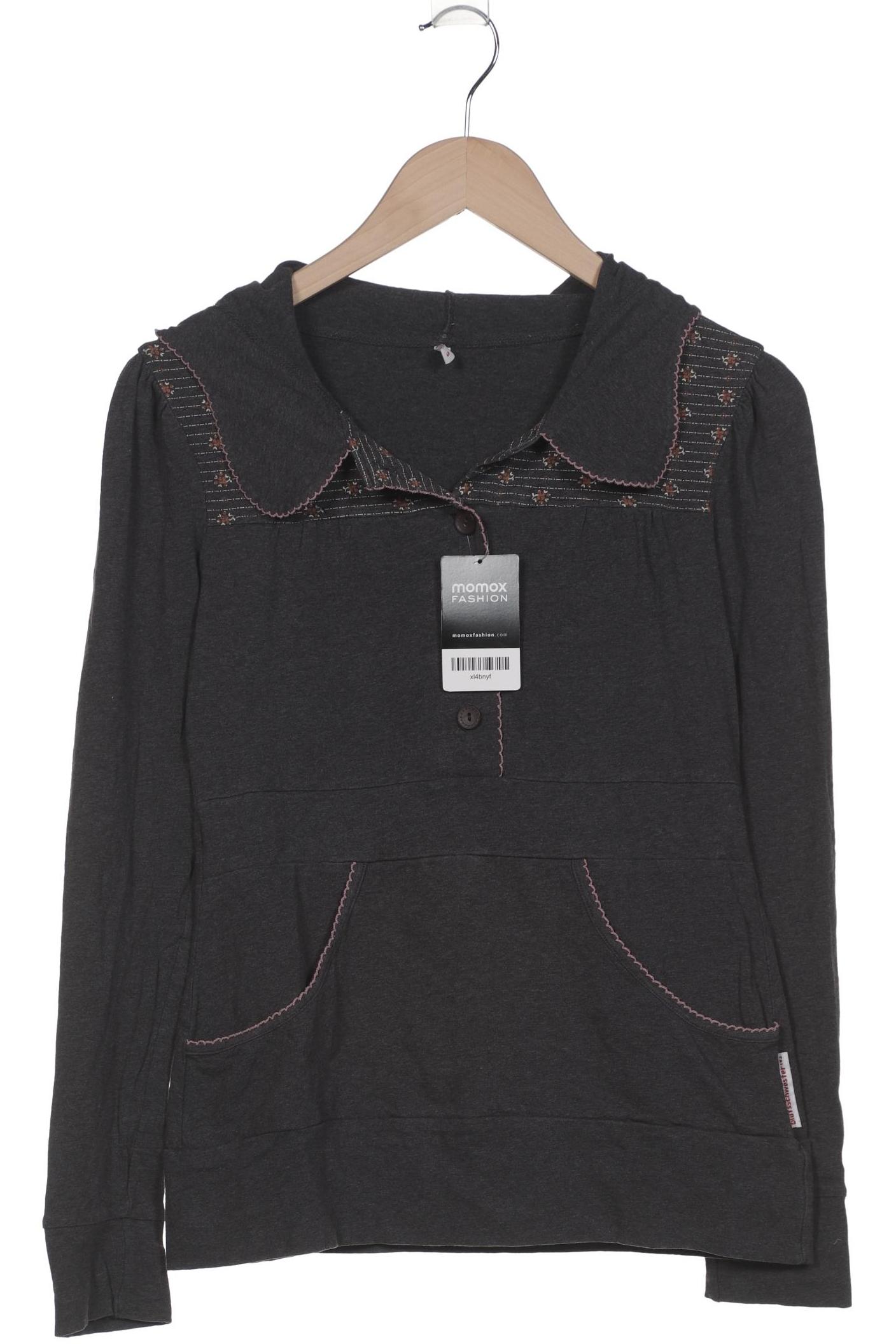 

Blutsgeschwister Damen Kapuzenpullover, grau, Gr. 36