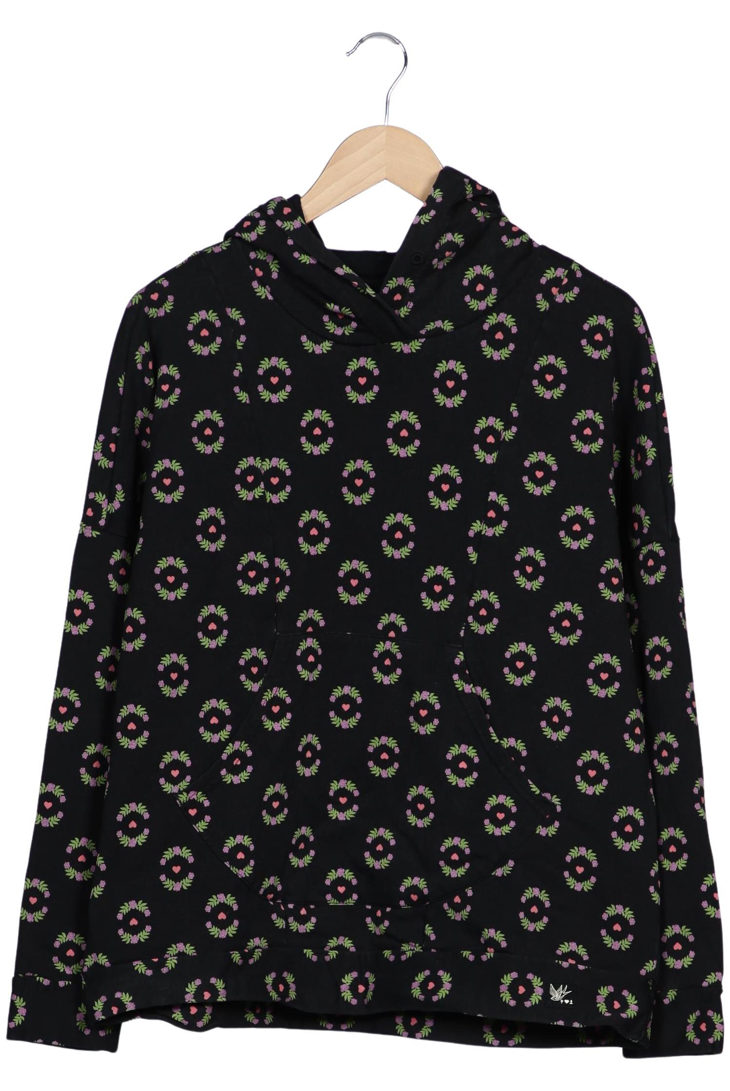 

Blutsgeschwister Damen Kapuzenpullover, schwarz, Gr. 42