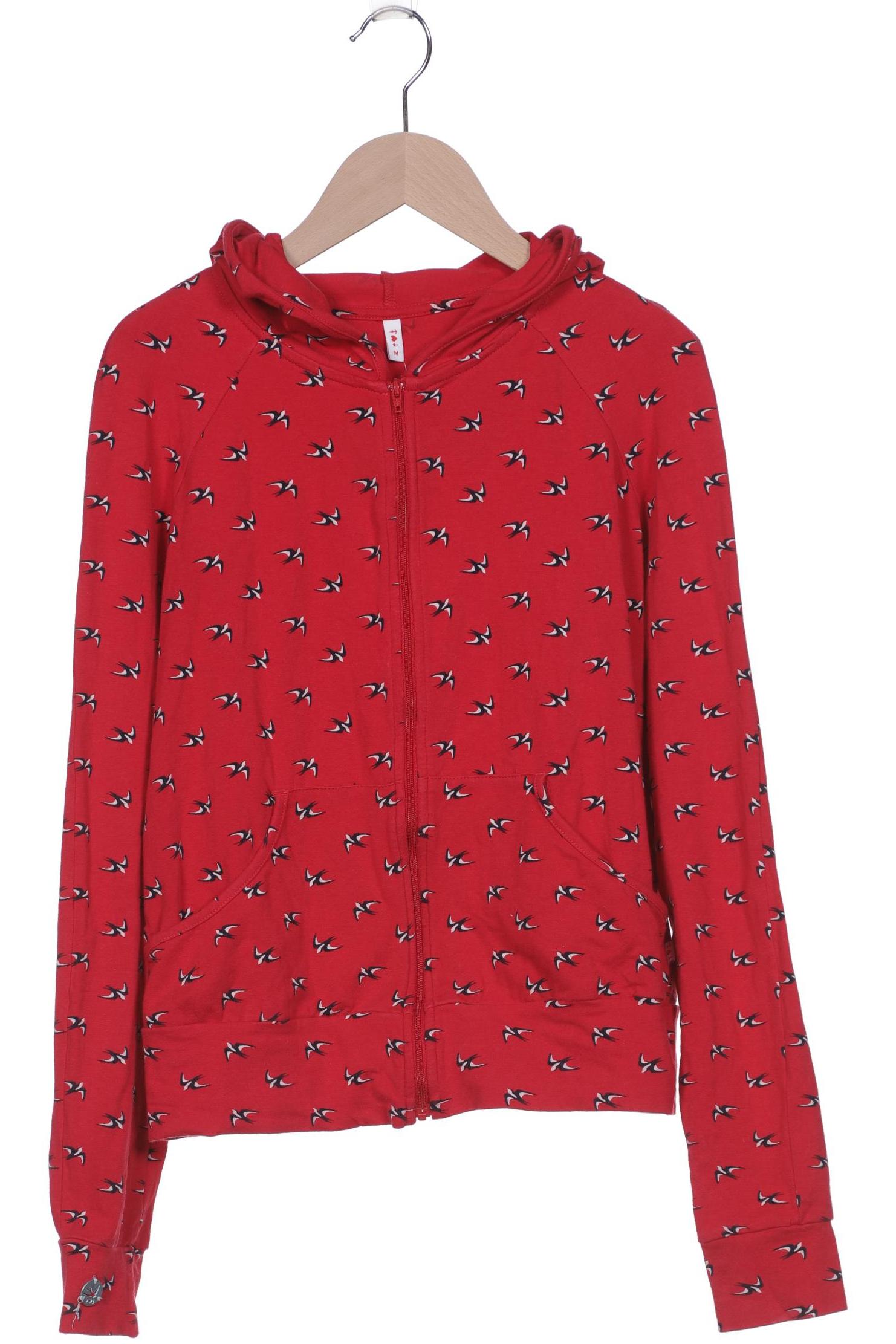 

Blutsgeschwister Damen Kapuzenpullover, rot, Gr. 38