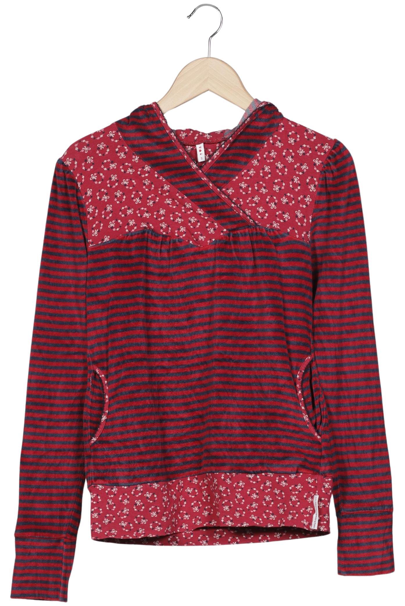 

Blutsgeschwister Damen Kapuzenpullover, rot, Gr. 36