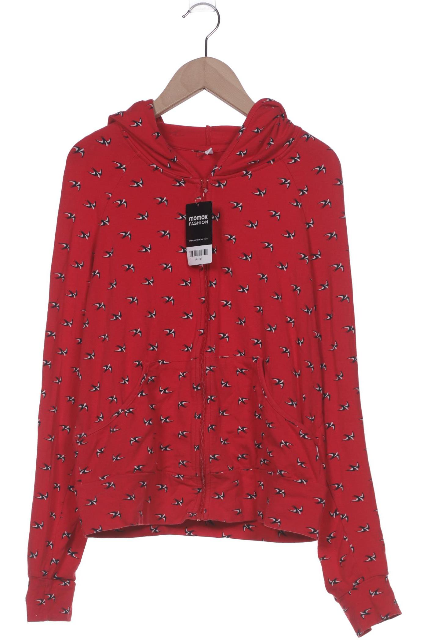 

Blutsgeschwister Damen Kapuzenpullover, rot, Gr. 44