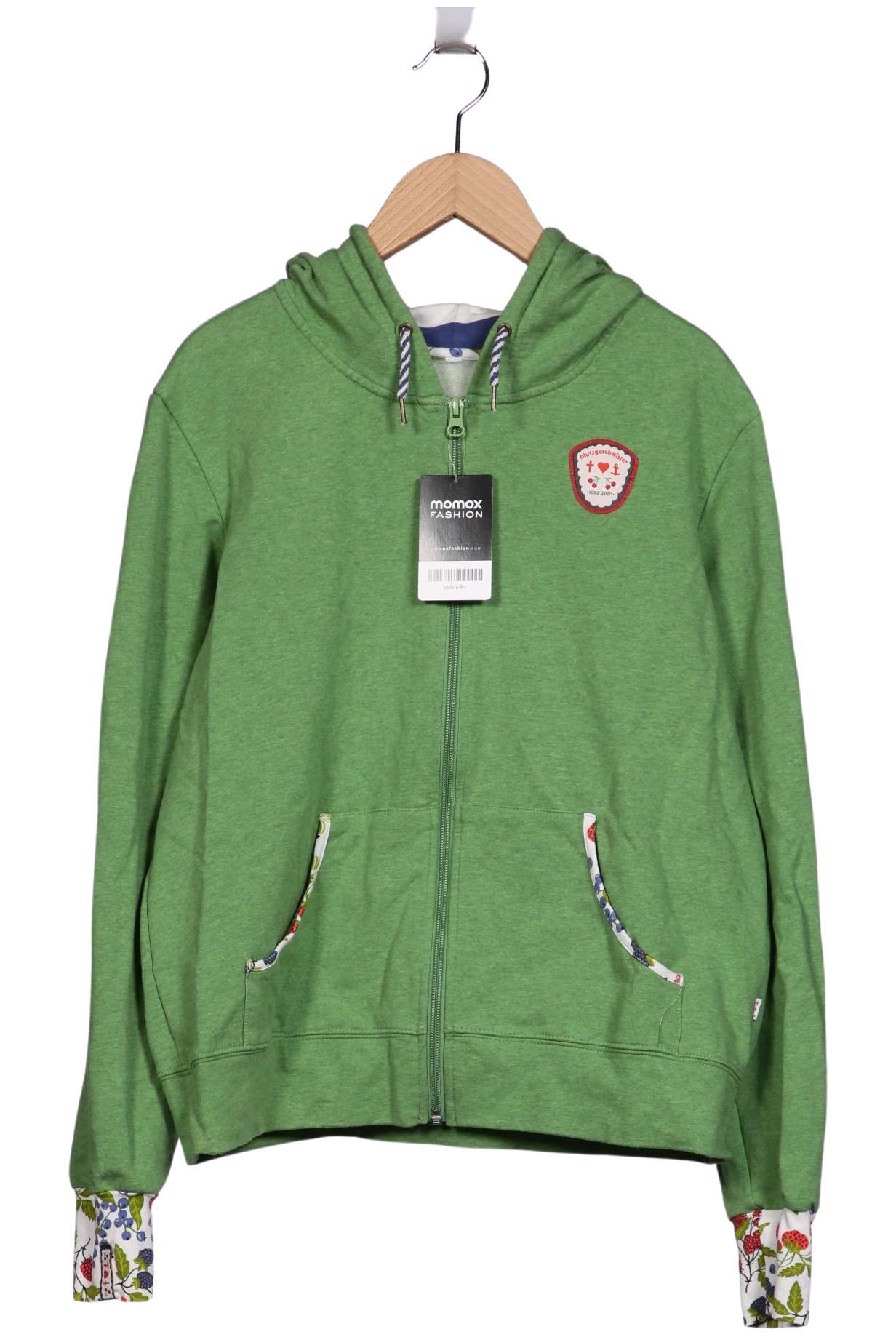 

Blutsgeschwister Damen Kapuzenpullover, grün, Gr. 38