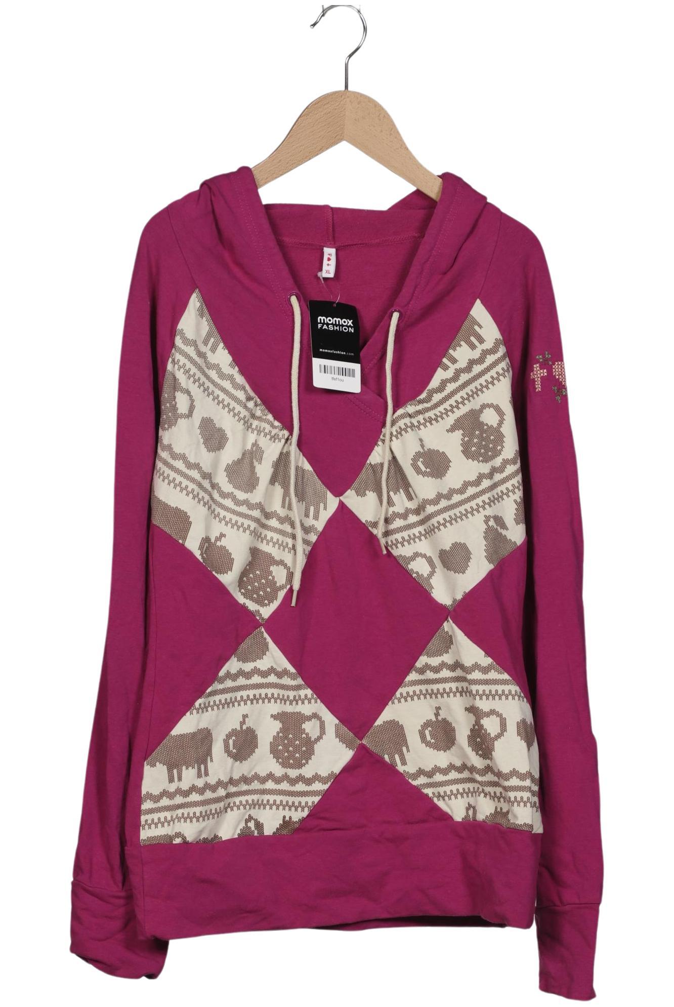 

Blutsgeschwister Damen Kapuzenpullover, pink, Gr. 44